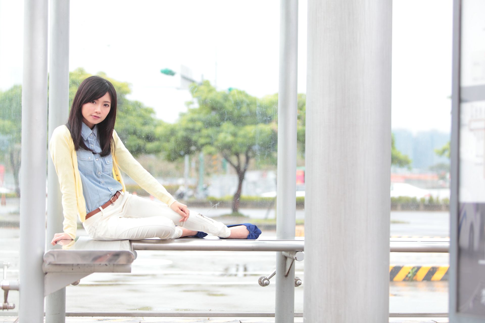 可艾Keai《台湾清纯妹子街拍》-图6