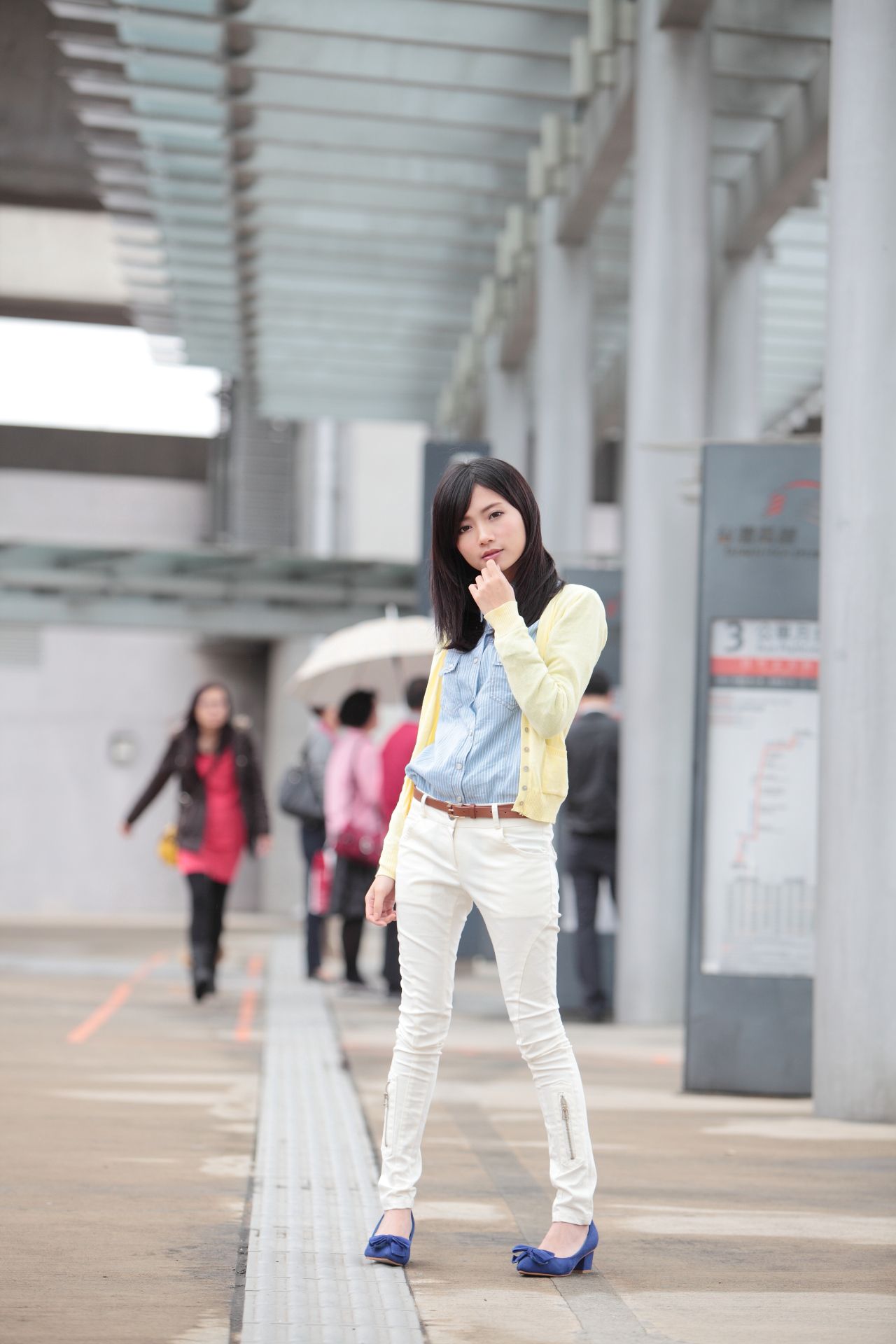 可艾Keai《台湾清纯妹子街拍》-图7