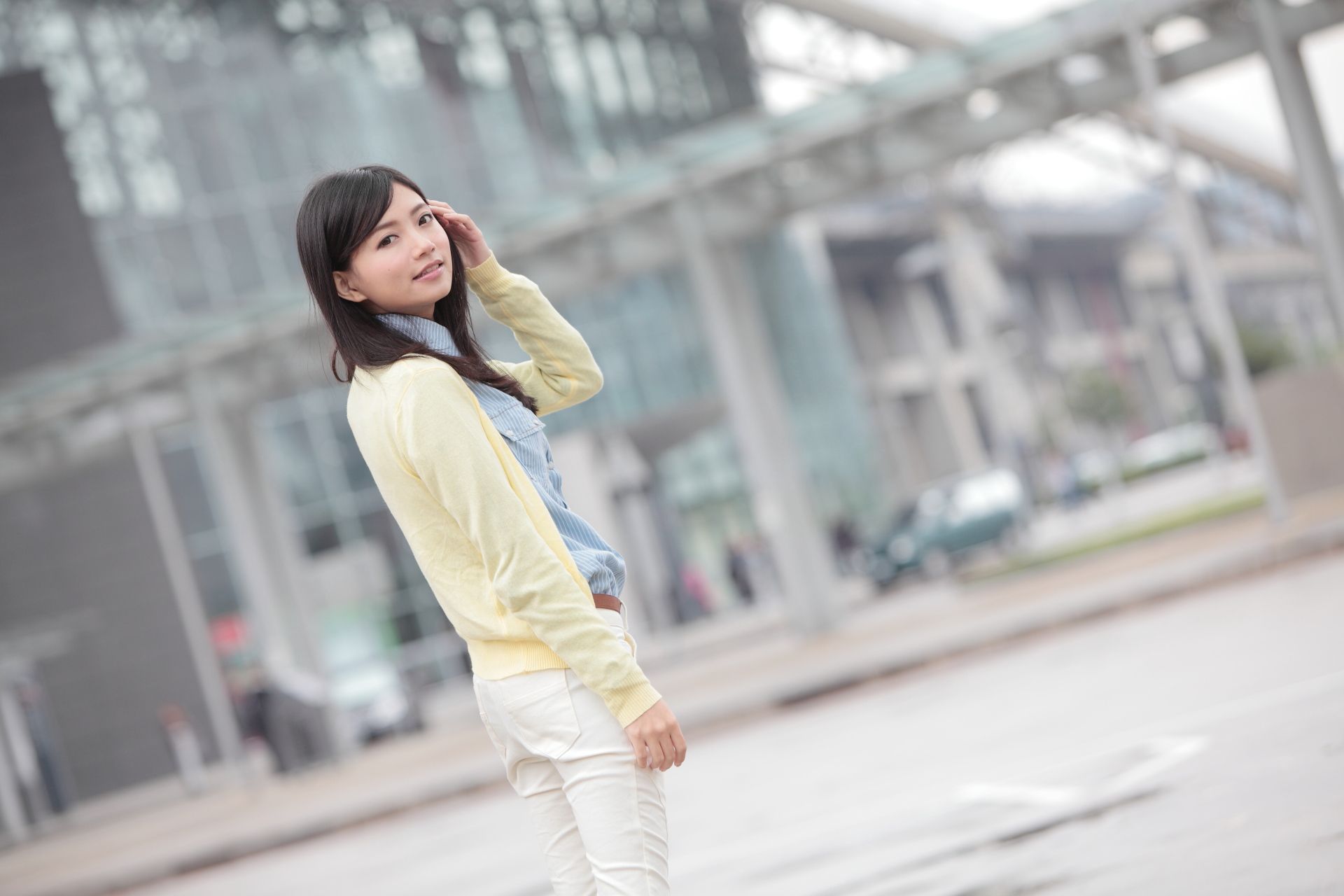 可艾Keai《台湾清纯妹子街拍》-图8