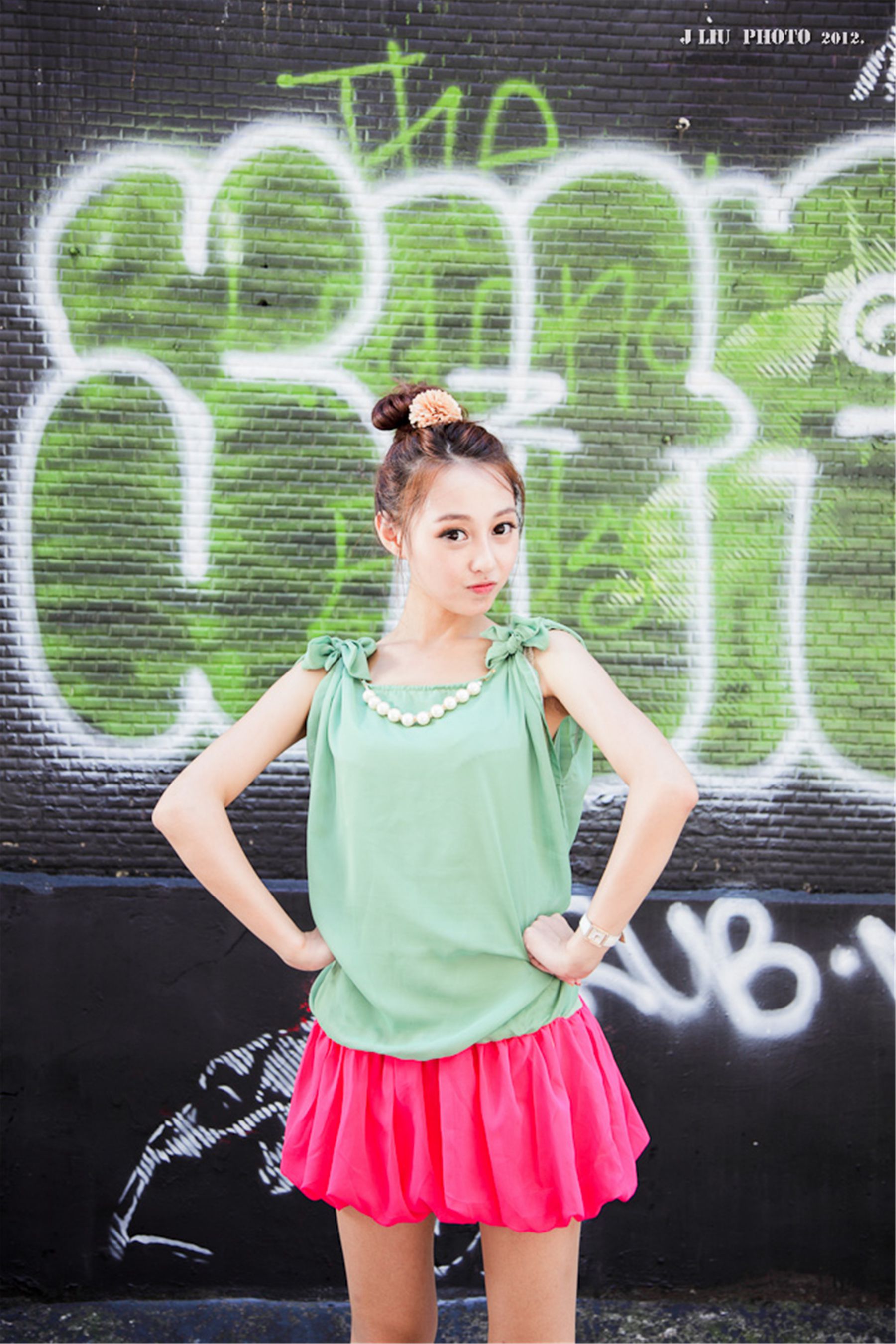 台湾妹子Barbie《西門街拍》-图13