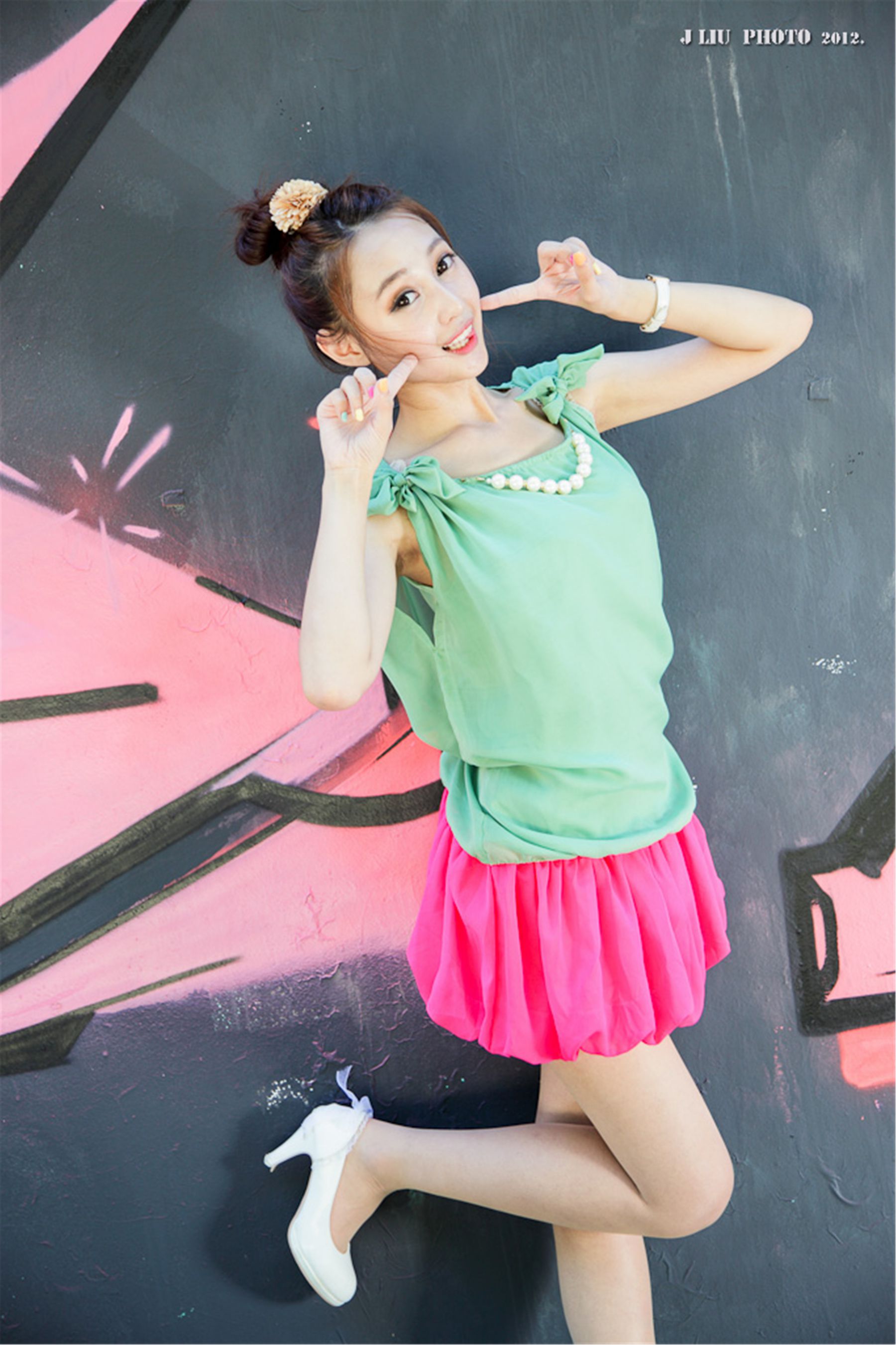 台湾妹子Barbie《西門街拍》-图24