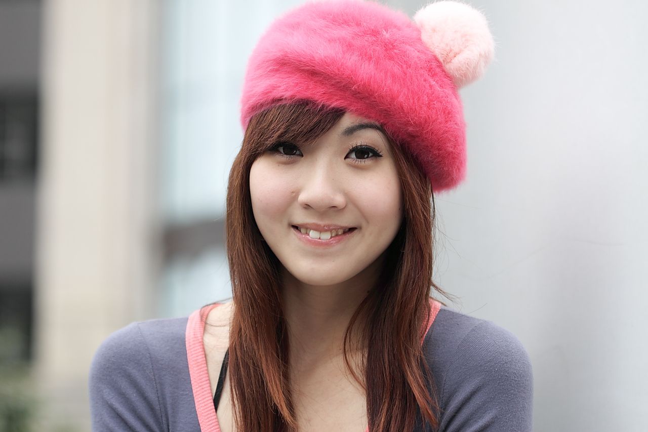 台湾清纯美女Angel《黑丝街拍图片》写真合集-图15