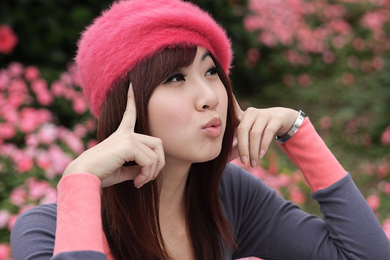 台湾清纯美女Angel《黑丝街拍图片》写真合集-图23