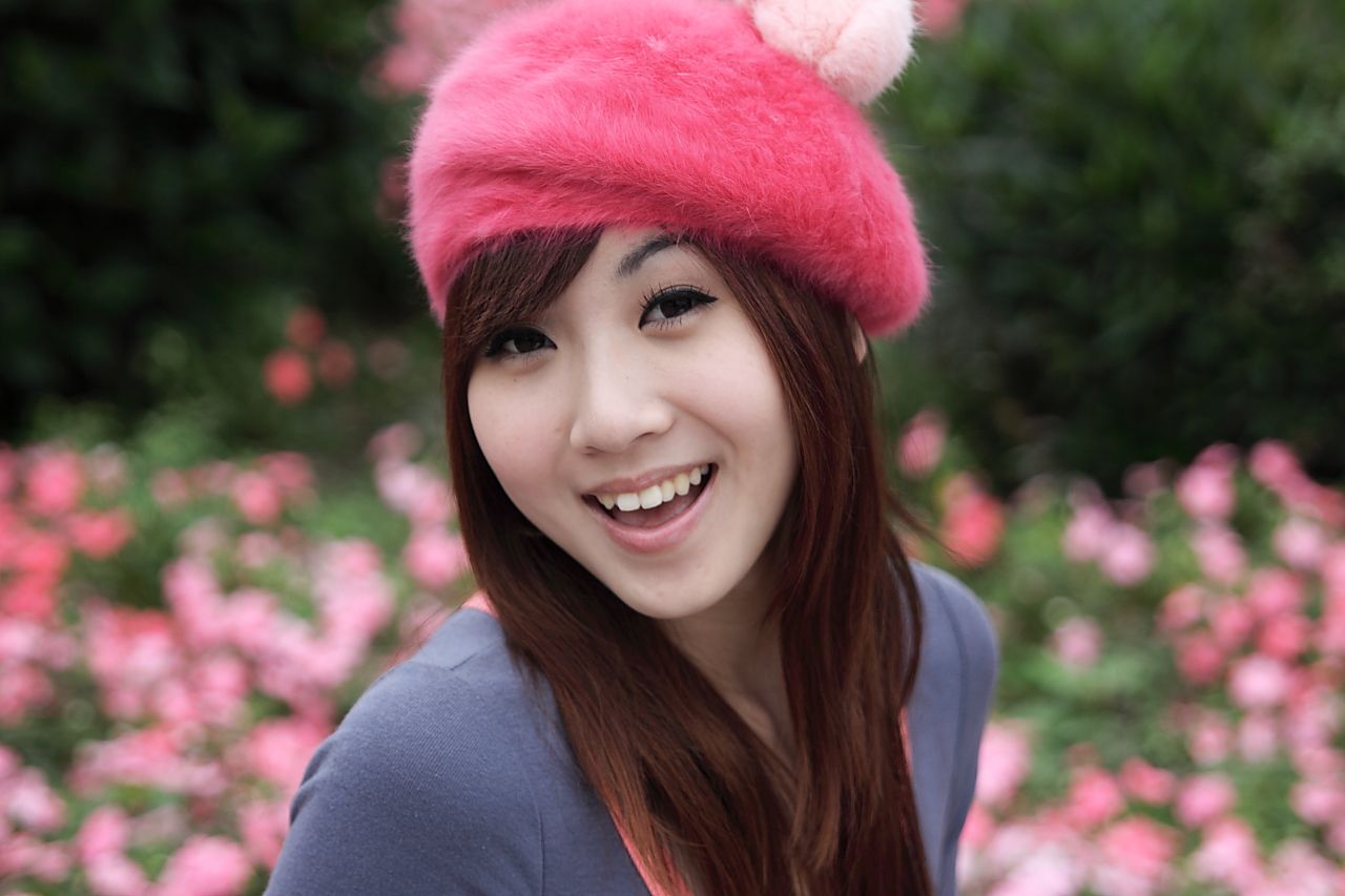 台湾清纯美女Angel《黑丝街拍图片》写真合集-图24