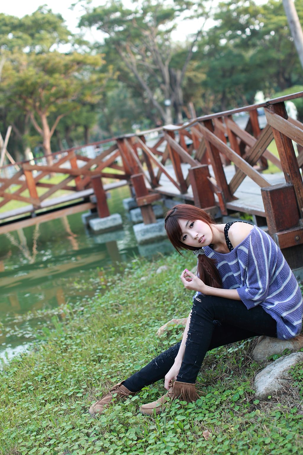 Kila晶晶/廖挺伶《街拍清新图片》 写真合集-图9