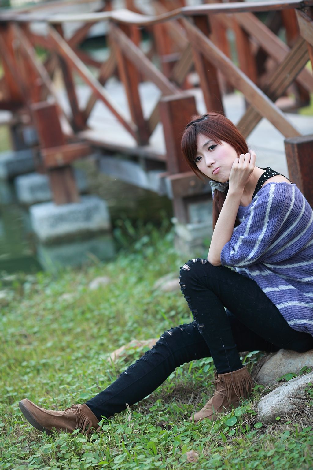 Kila晶晶/廖挺伶《街拍清新图片》 写真合集-图10