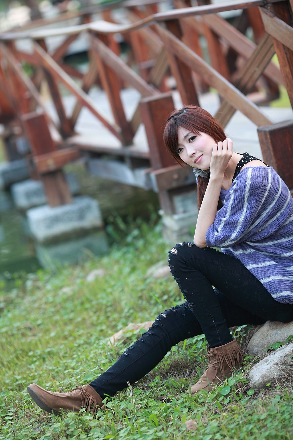 Kila晶晶/廖挺伶《街拍清新图片》 写真合集-图11