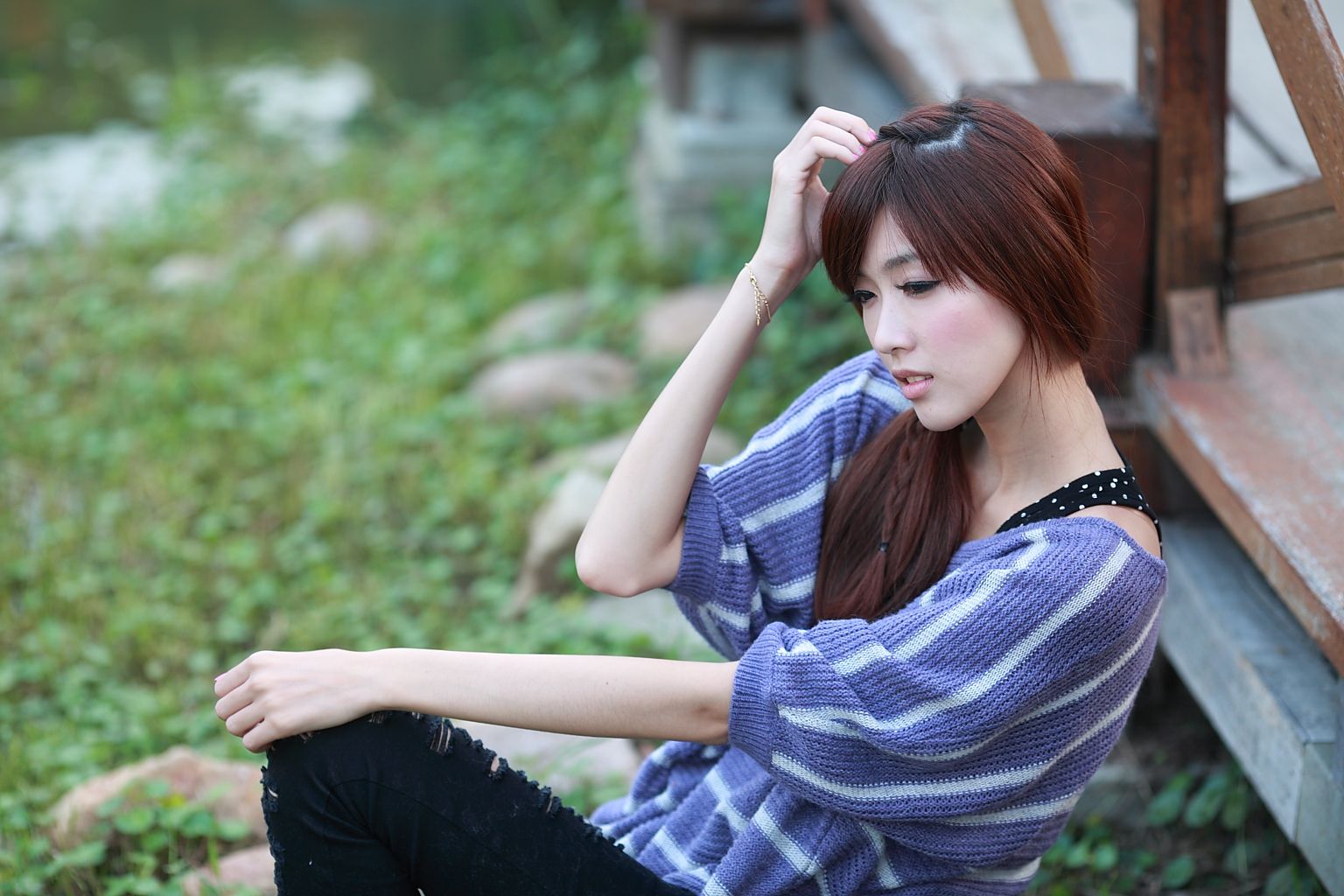 Kila晶晶/廖挺伶《街拍清新图片》 写真合集-图12