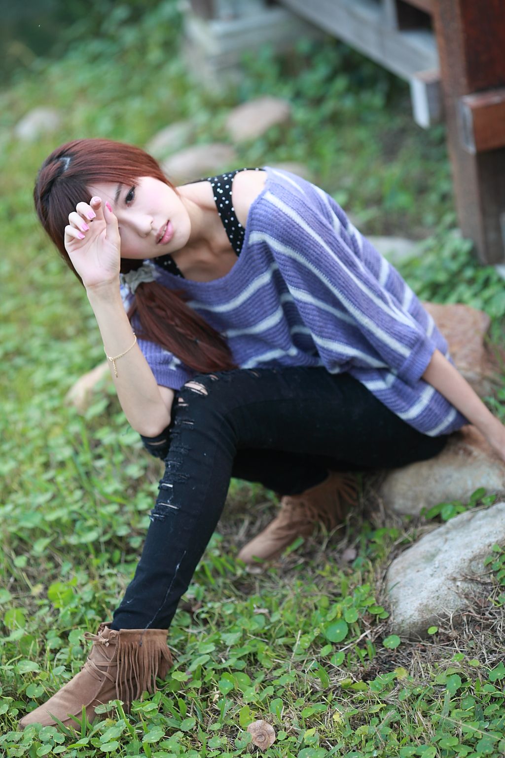 Kila晶晶/廖挺伶《街拍清新图片》 写真合集-图13