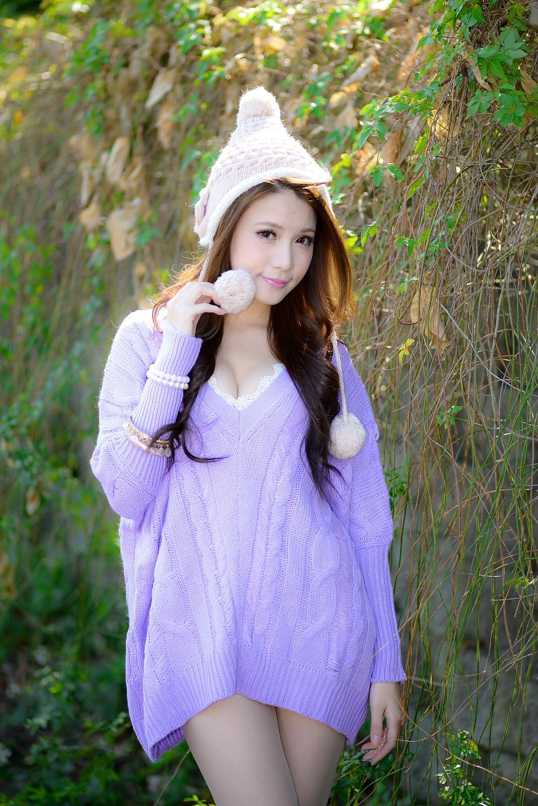 台湾正妹许睿瑜《黑涩会美眉外拍图片》写真合集-图39