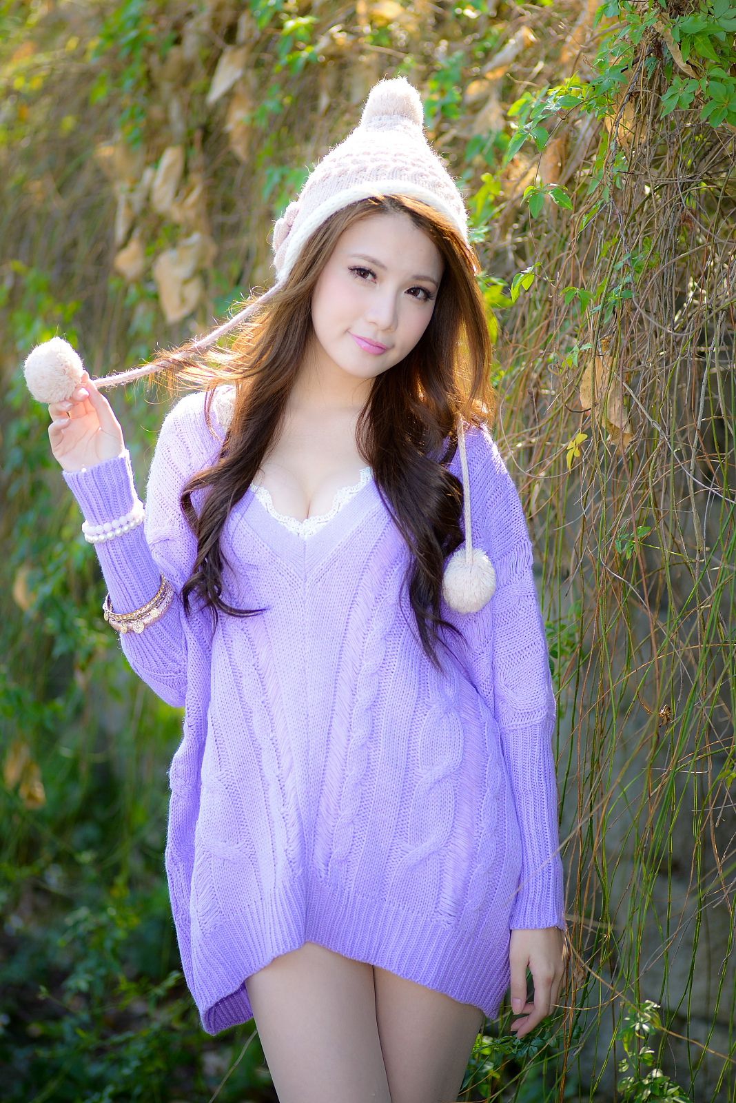 台湾正妹许睿瑜《黑涩会美眉外拍图片》写真合集-图40