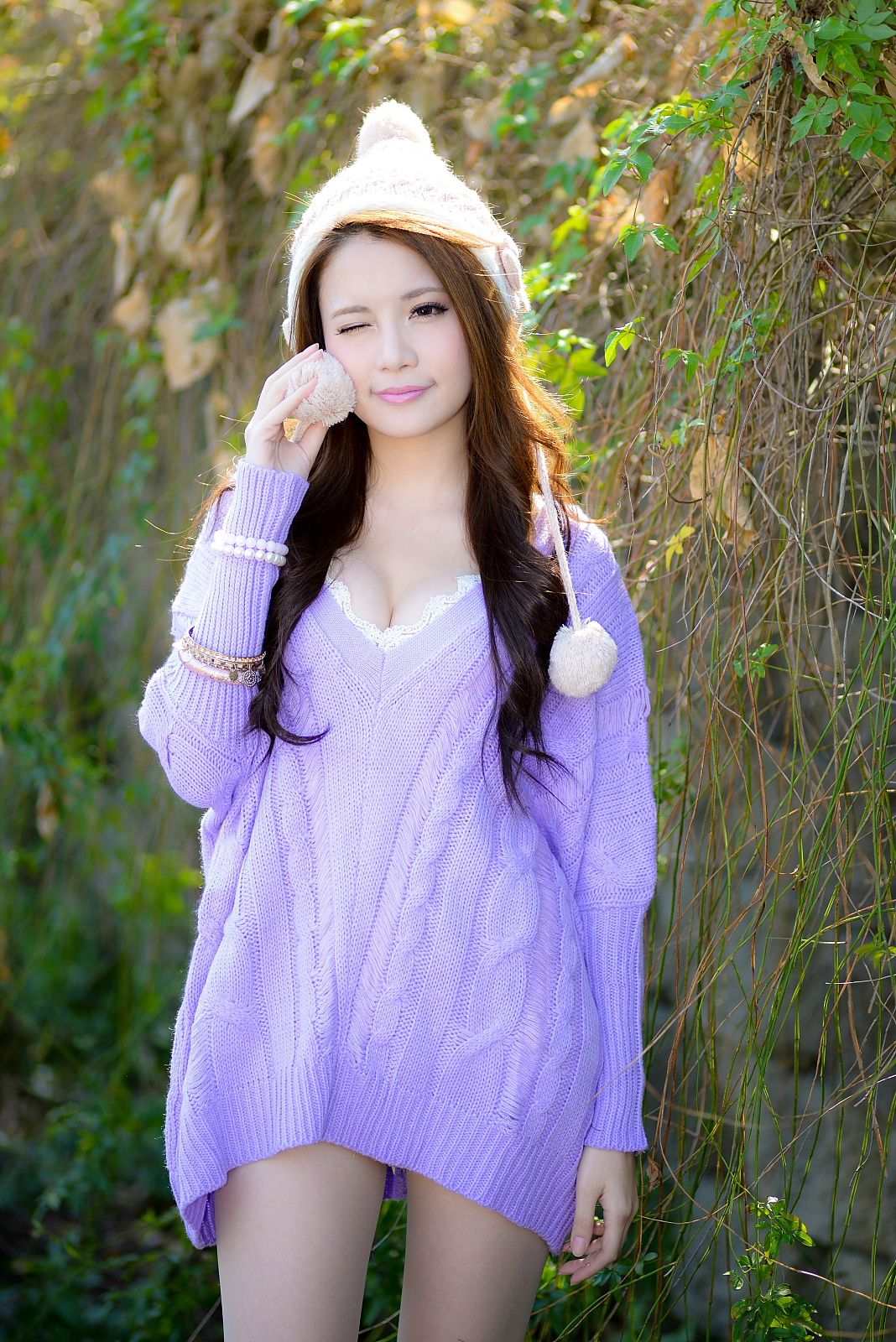 台湾正妹许睿瑜《黑涩会美眉外拍图片》写真合集-图41