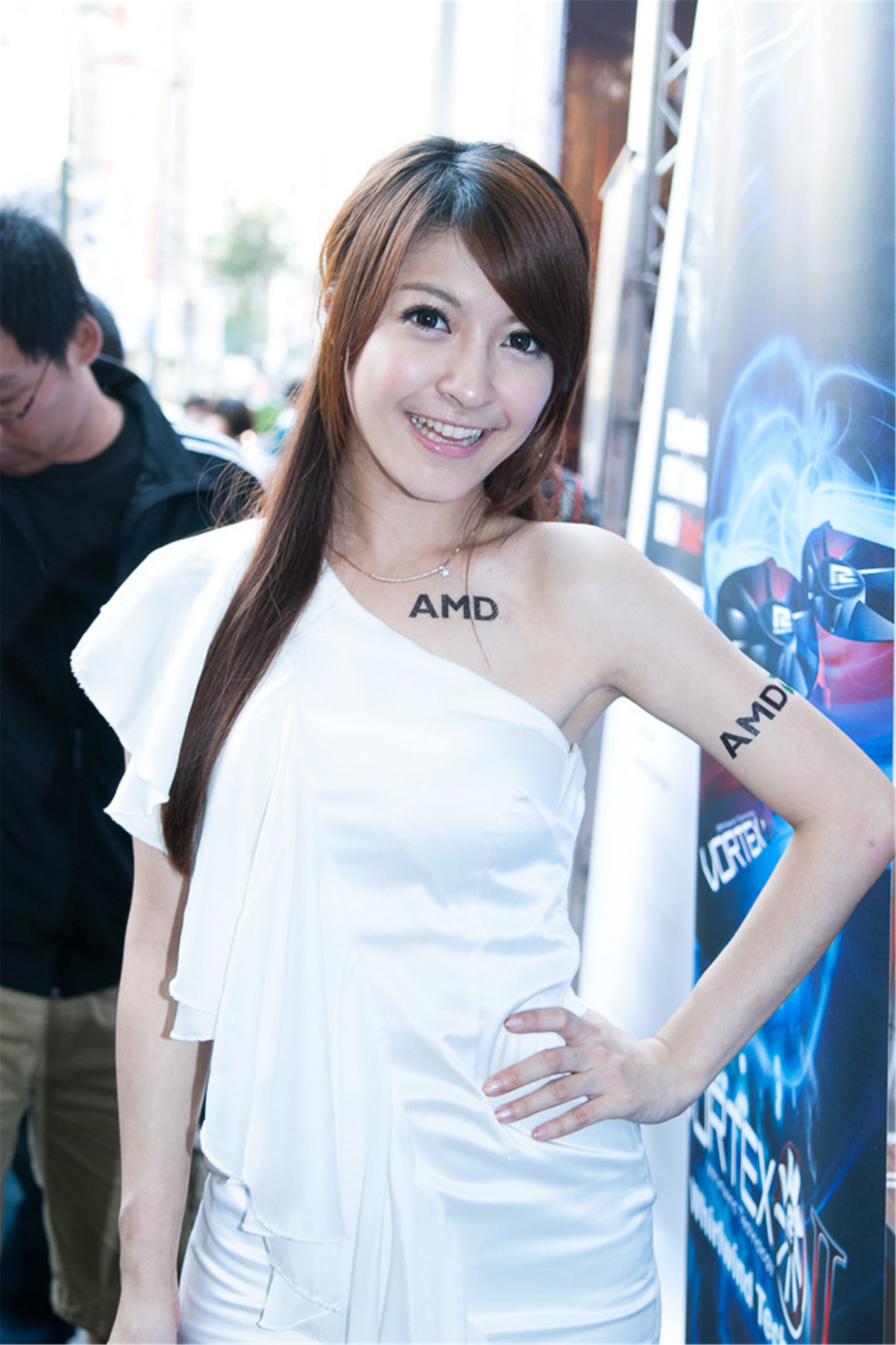 台湾模特蓓蓓《光华商场AMD展台》高清套图-图14