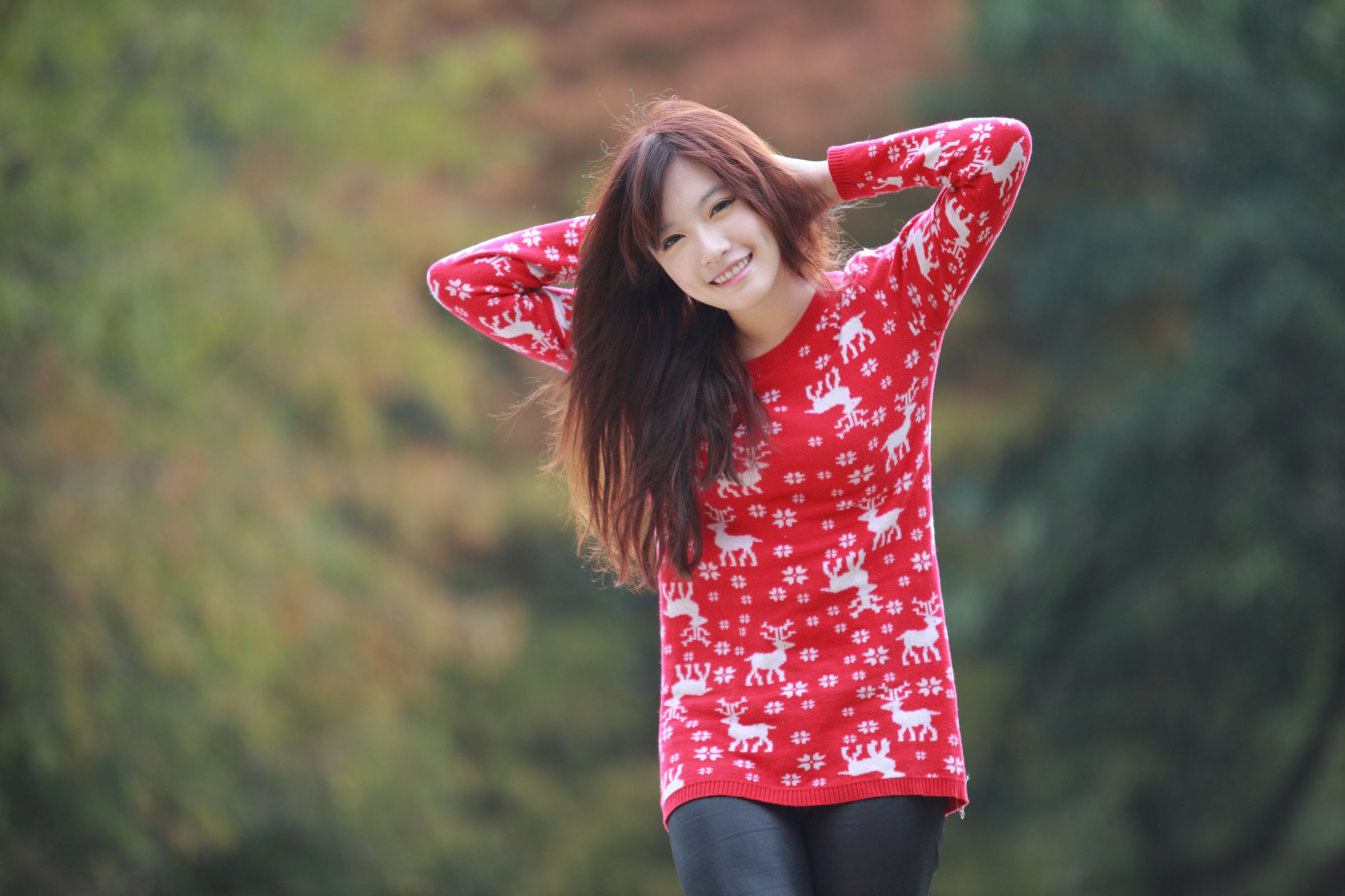 台湾美女夏涵芝/Olivia兔《清新唯美外拍》写真图片-图1