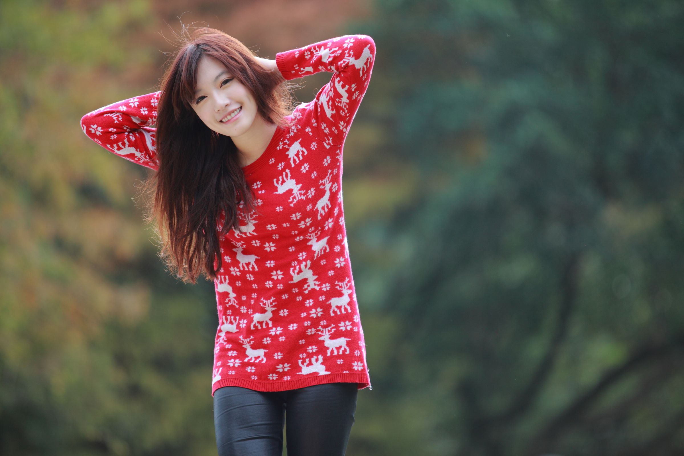 台湾美女夏涵芝/Olivia兔《清新唯美外拍》写真图片-图3