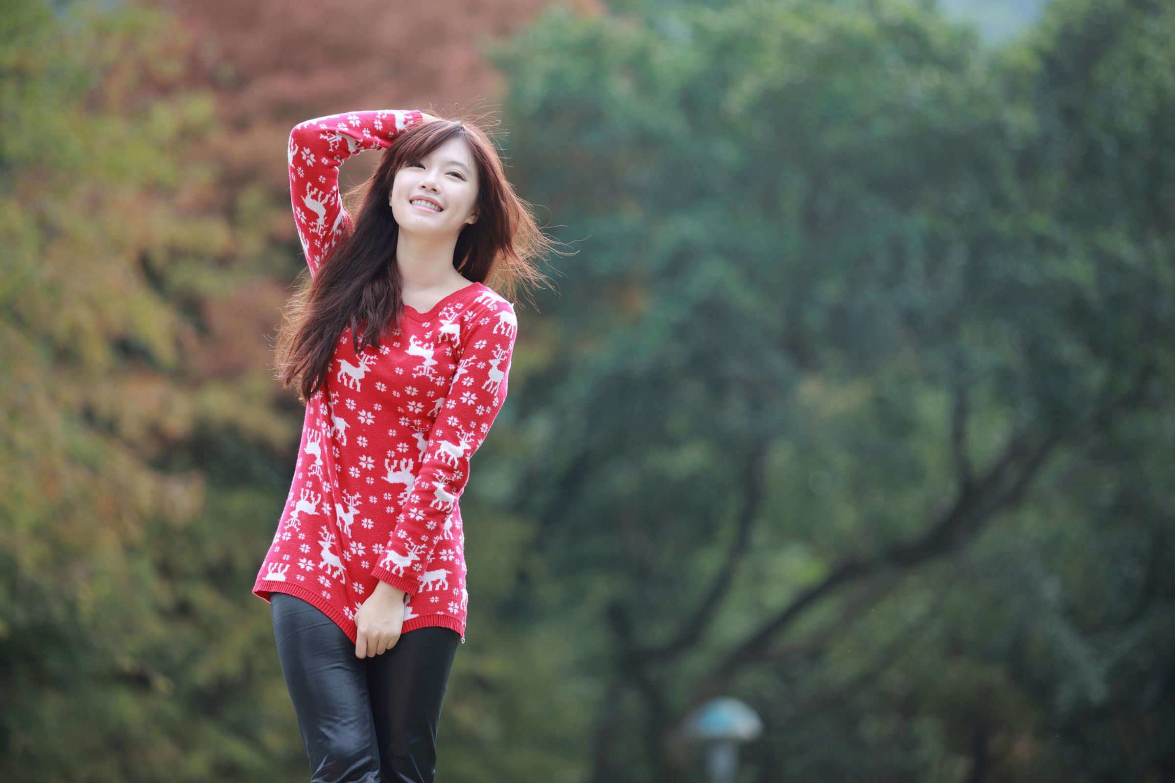 台湾美女夏涵芝/Olivia兔《清新唯美外拍》写真图片-图4