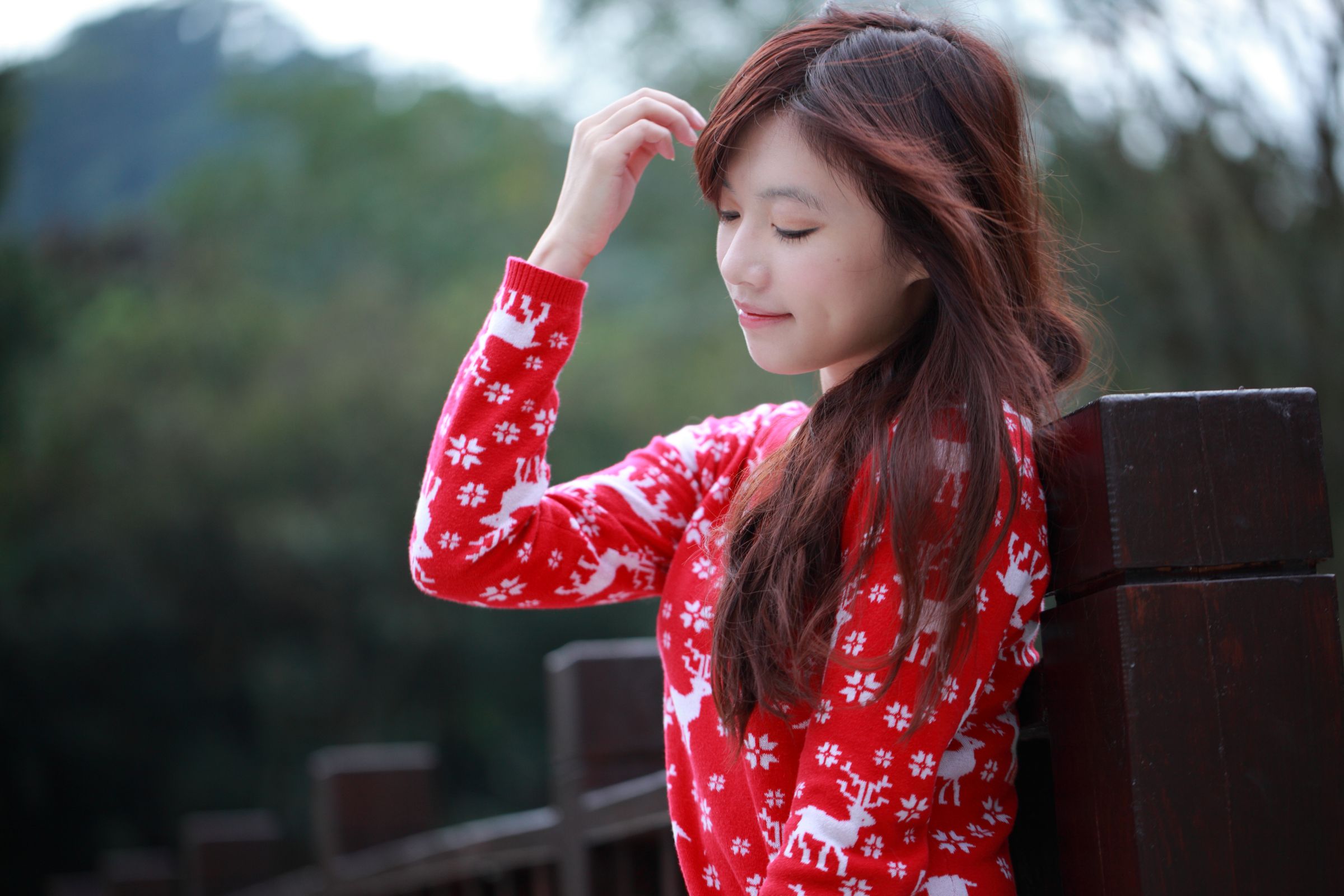 台湾美女夏涵芝/Olivia兔《清新唯美外拍》写真图片-图5