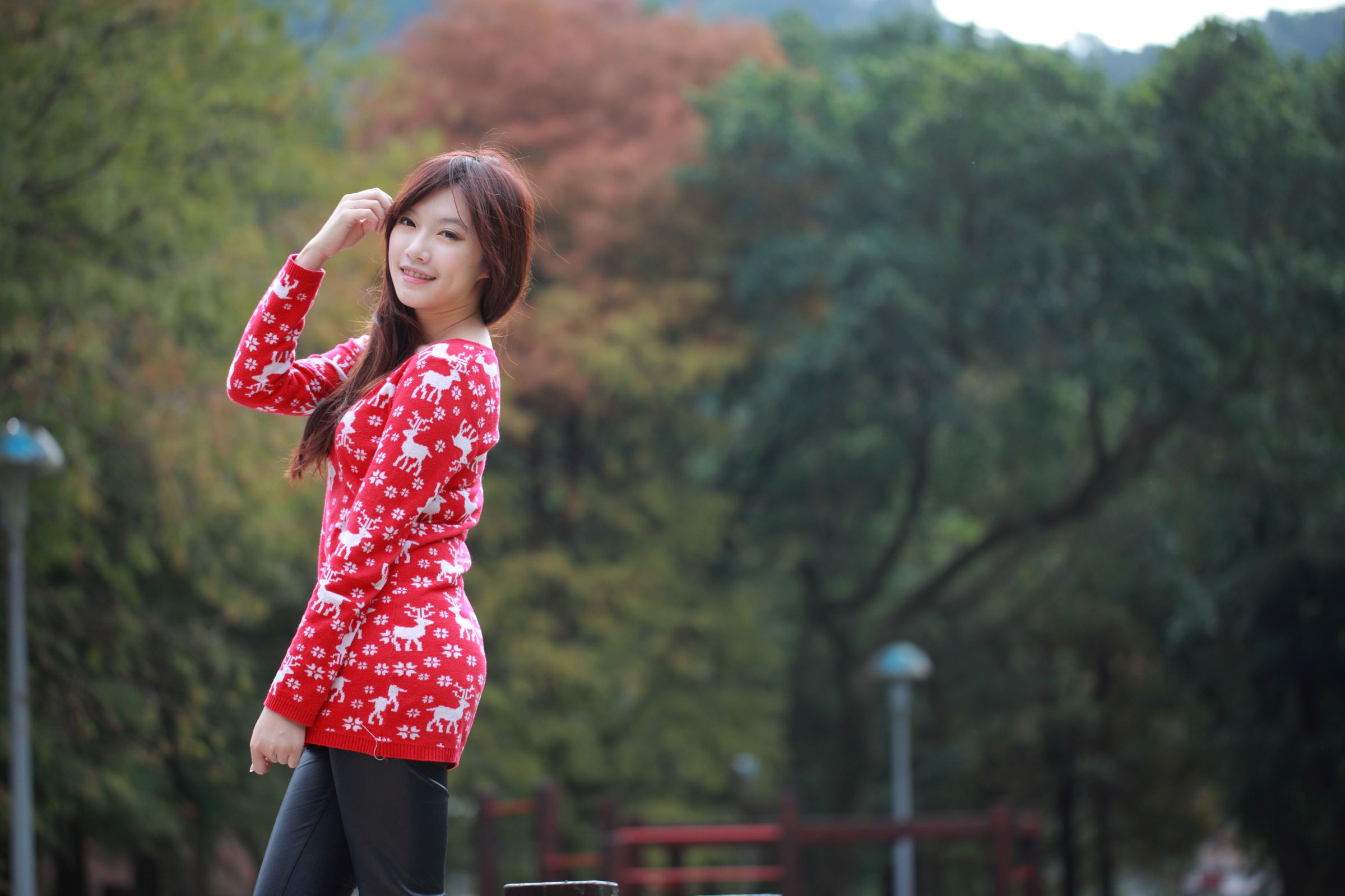 台湾美女夏涵芝/Olivia兔《清新唯美外拍》写真图片-图7