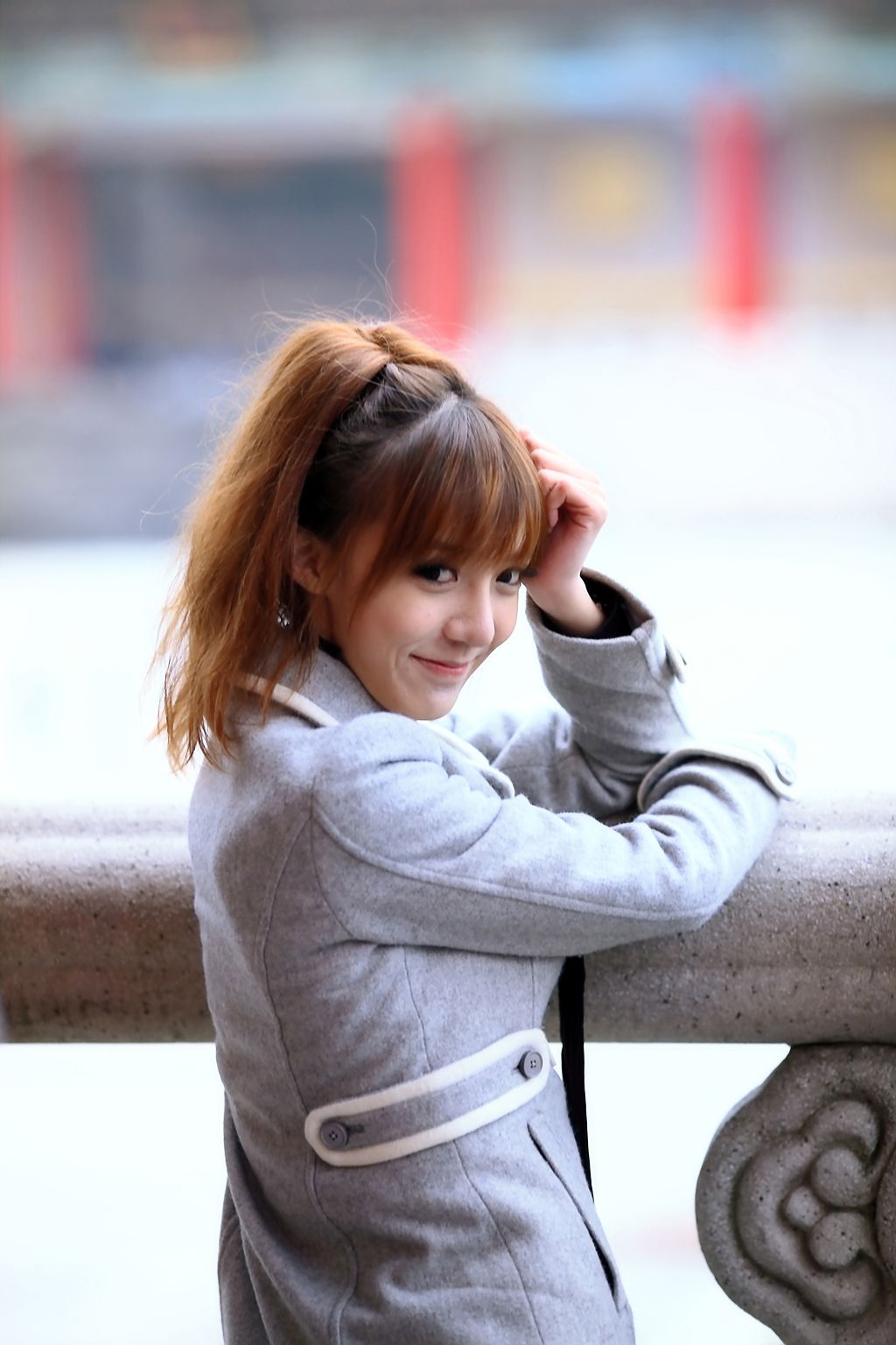 台湾正妹柠檬《清新甜美外拍图片》写真合集-图26