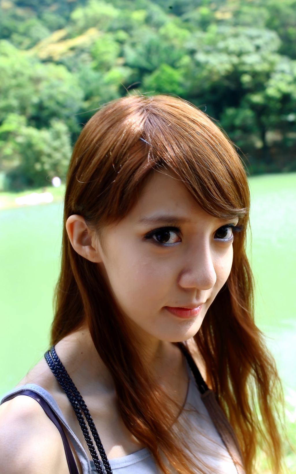 台湾正妹柠檬《清新甜美外拍图片》写真合集-图2