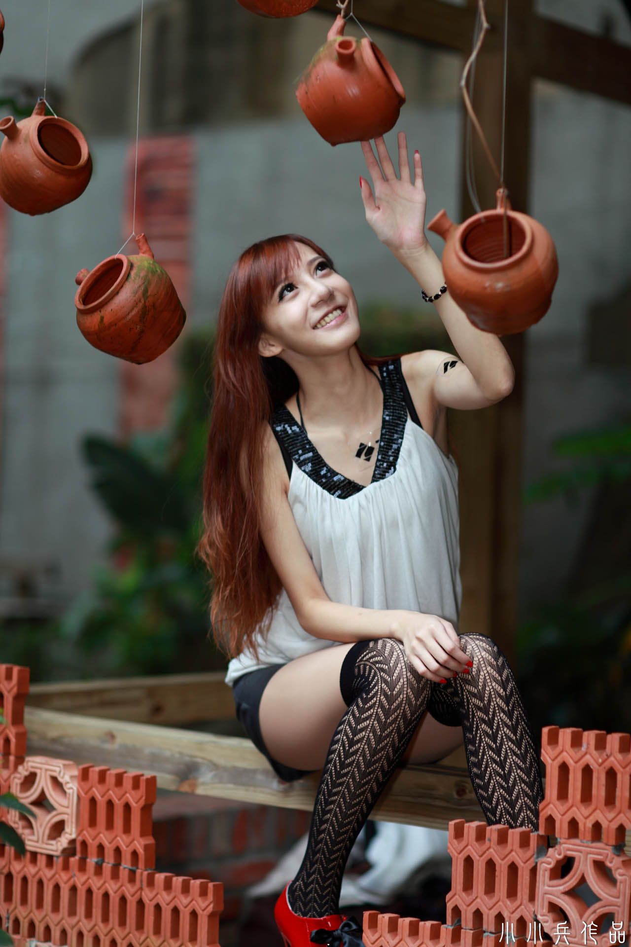 台湾正妹柠檬《清新甜美外拍图片》写真合集-图75