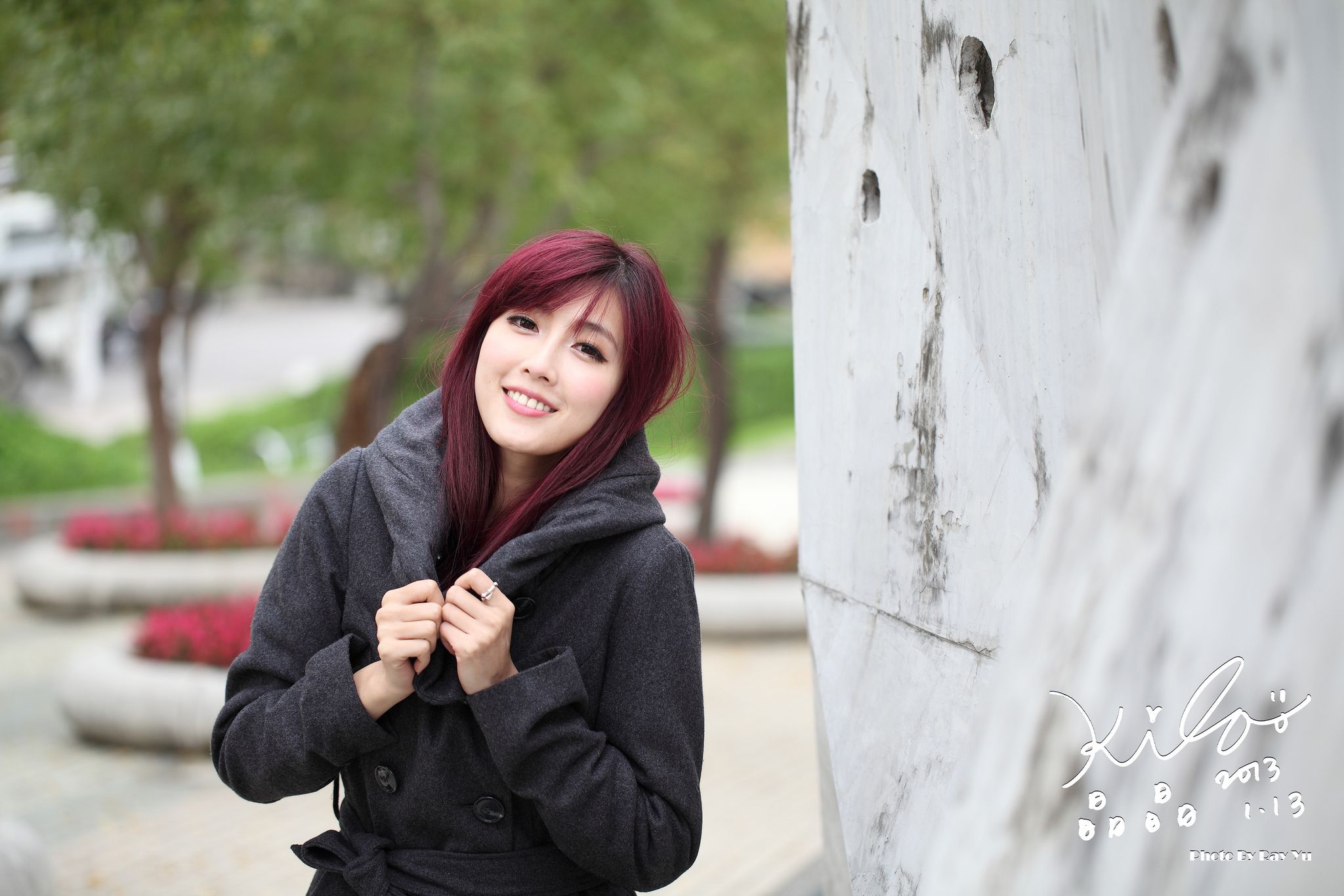 Kila晶晶/金允乔《街拍冬季风衣系列》-图103