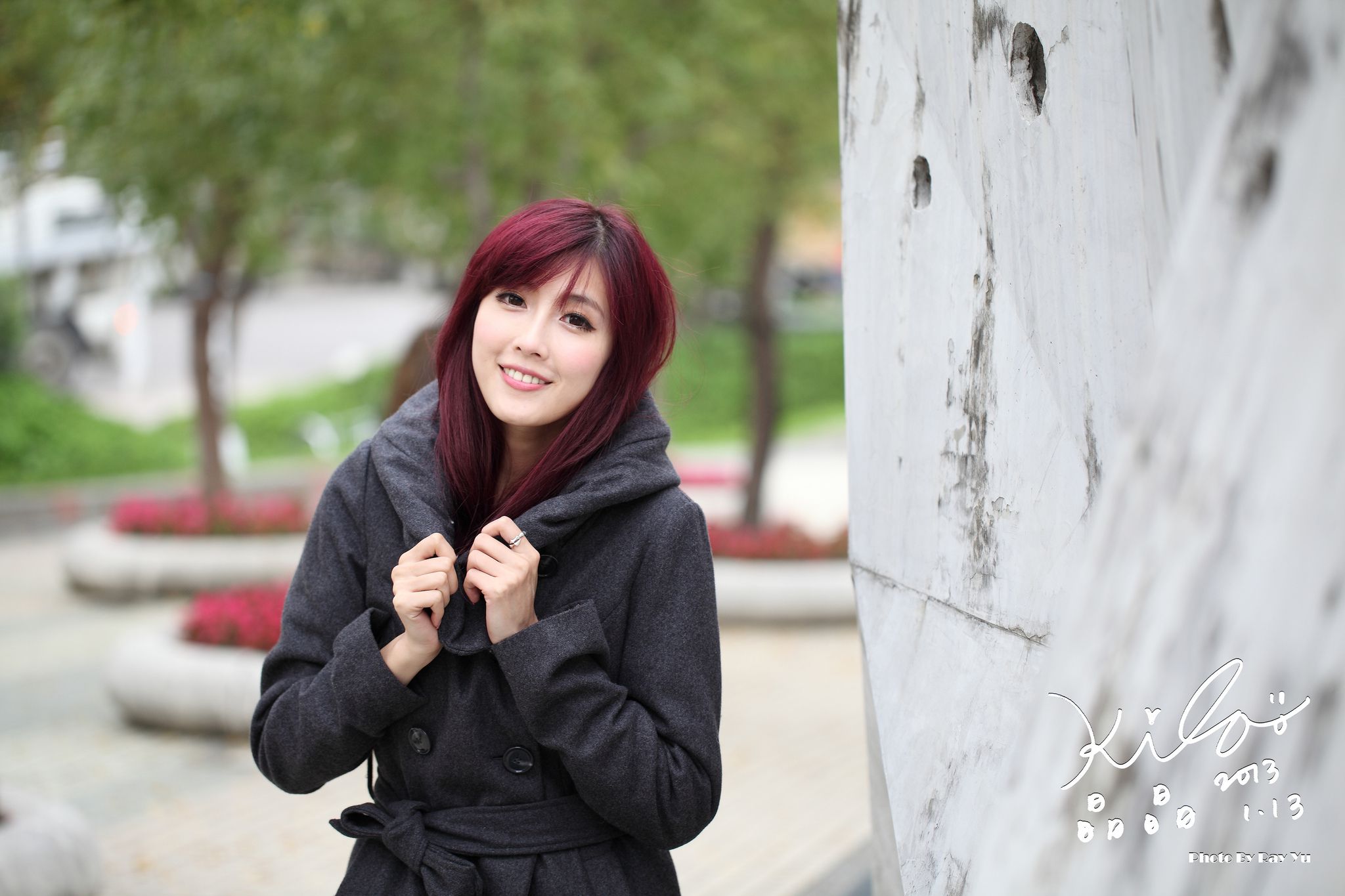 Kila晶晶/金允乔《街拍冬季风衣系列》-图104