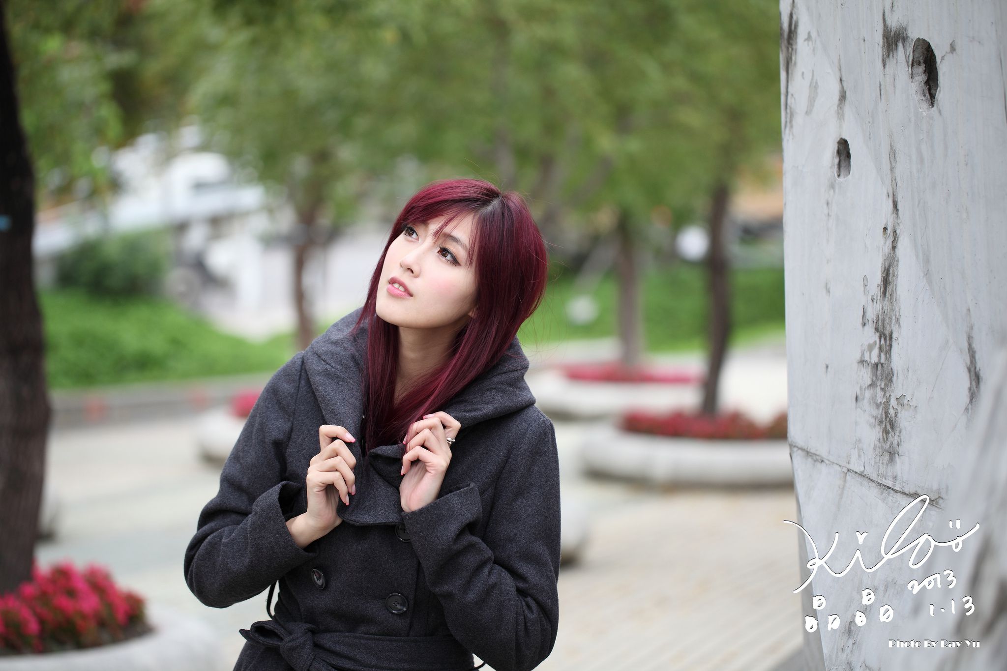 Kila晶晶/金允乔《街拍冬季风衣系列》-图105