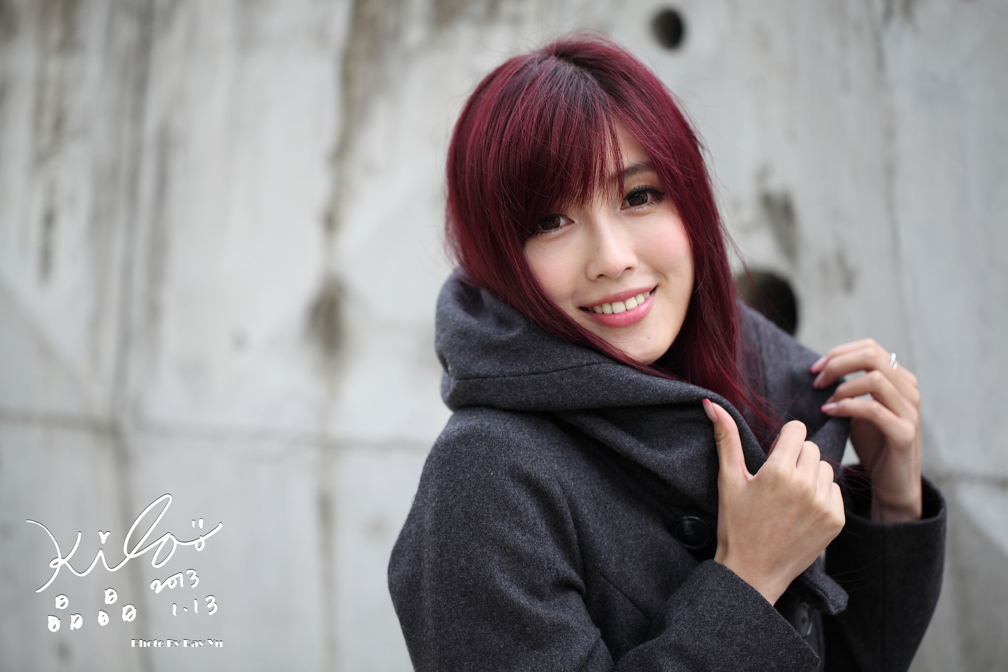 Kila晶晶/金允乔《街拍冬季风衣系列》-图107