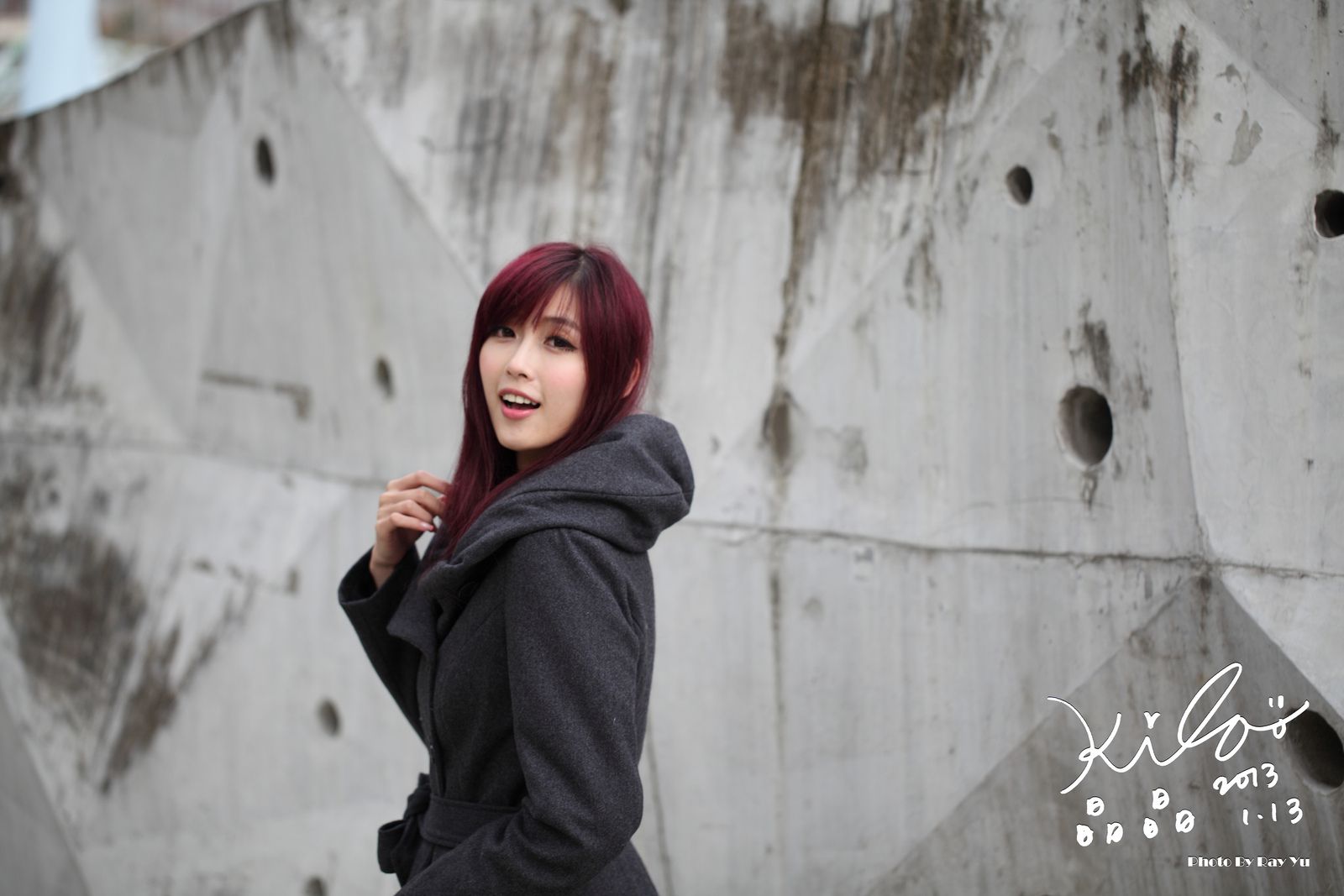 Kila晶晶/金允乔《街拍冬季风衣系列》-图109