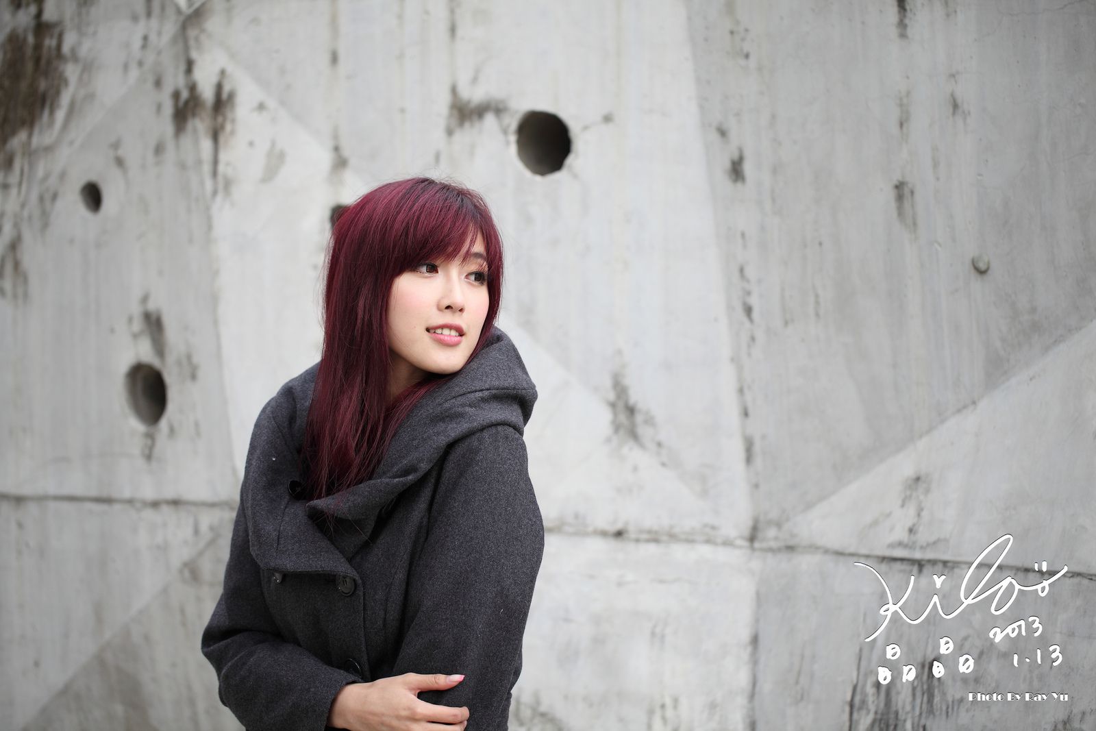 Kila晶晶/金允乔《街拍冬季风衣系列》-图114