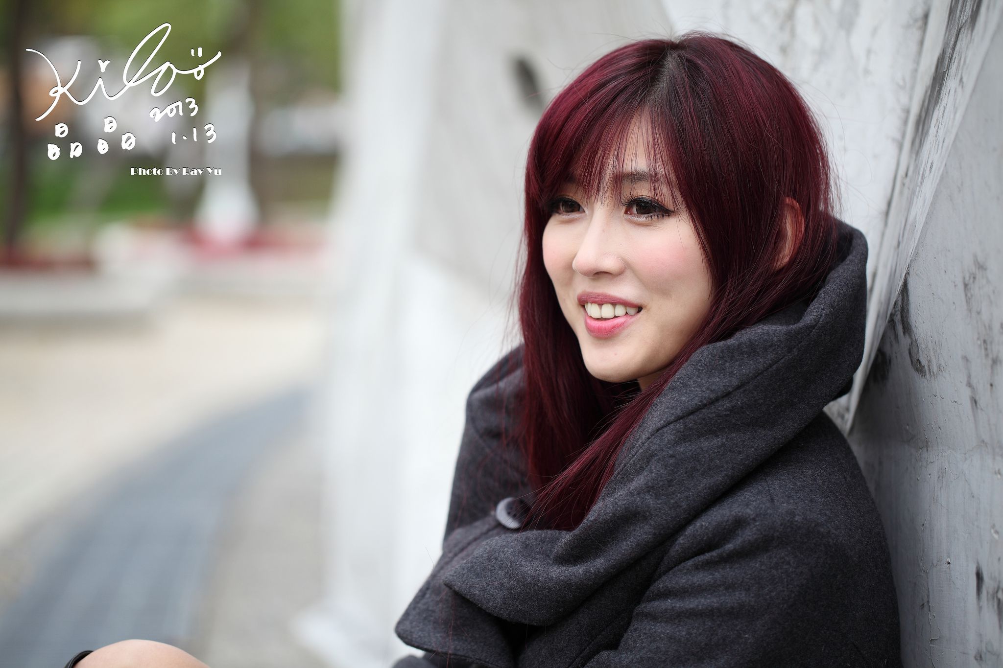 Kila晶晶/金允乔《街拍冬季风衣系列》-图33