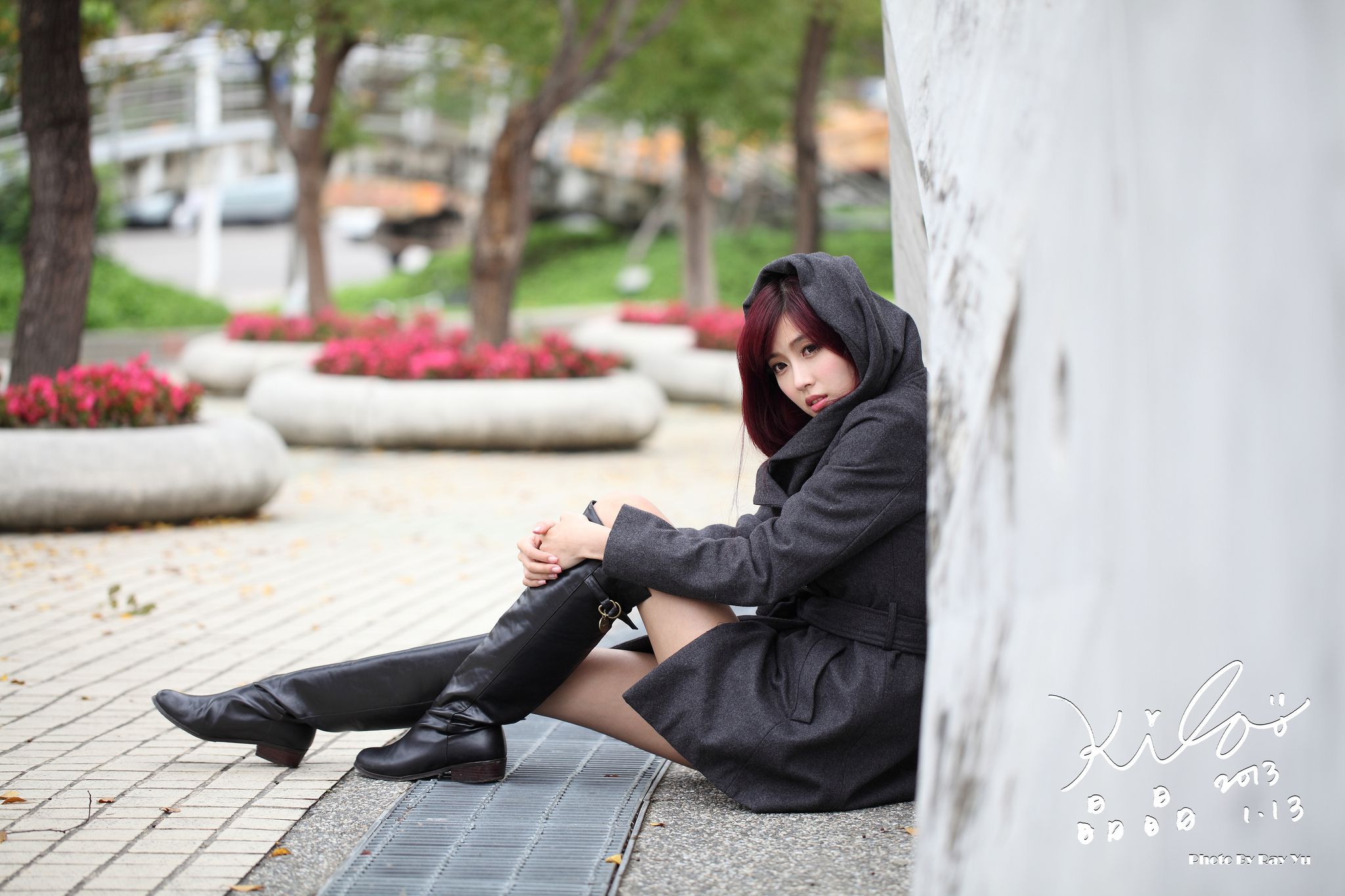 Kila晶晶/金允乔《街拍冬季风衣系列》-图37