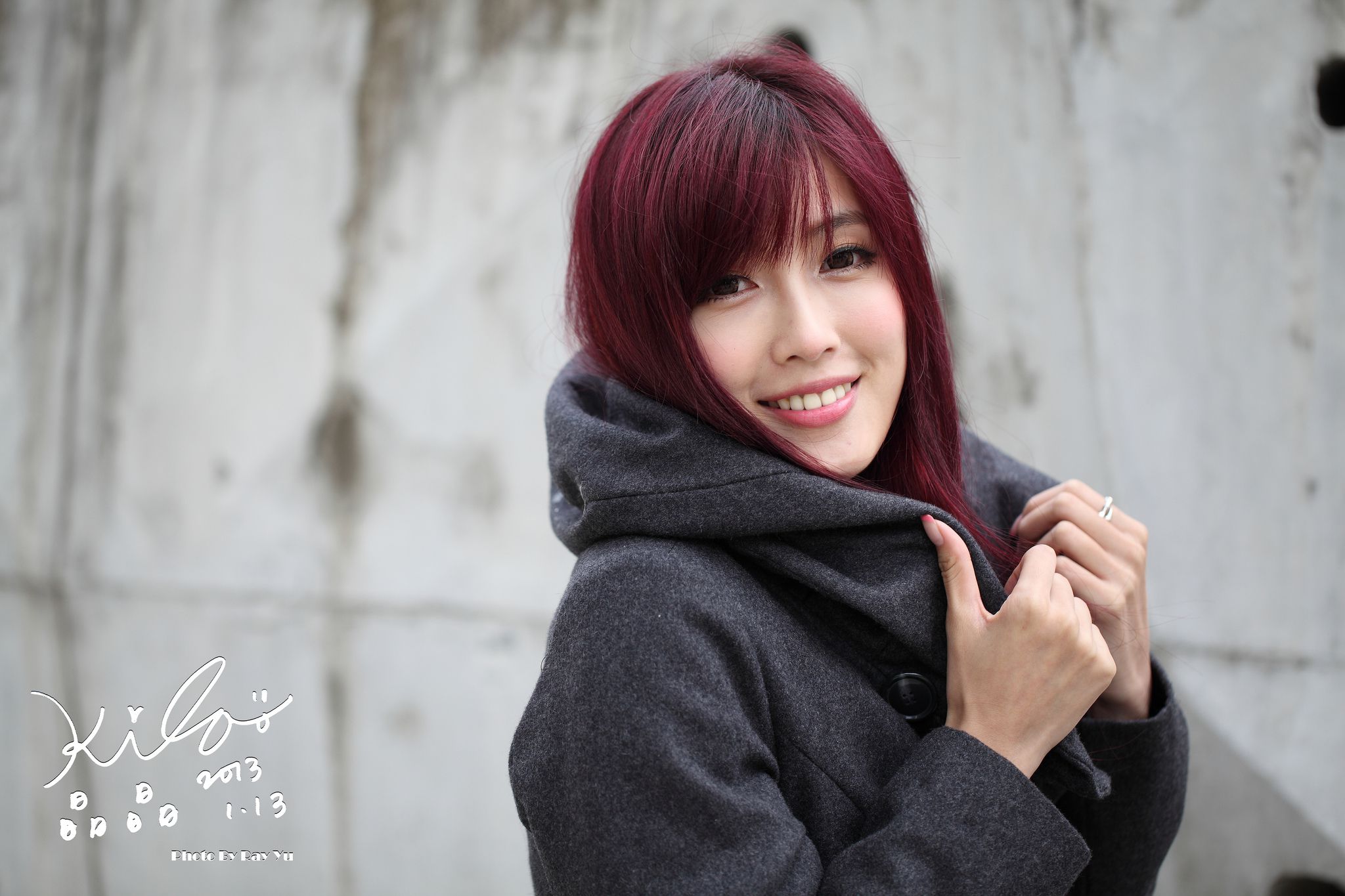 Kila晶晶/金允乔《街拍冬季风衣系列》-图51