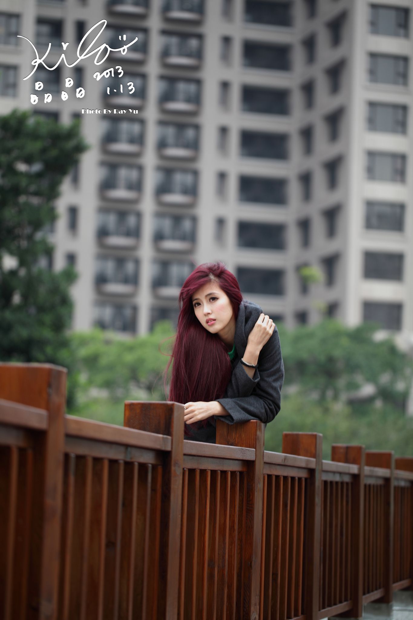 Kila晶晶/金允乔《街拍冬季风衣系列》-图60