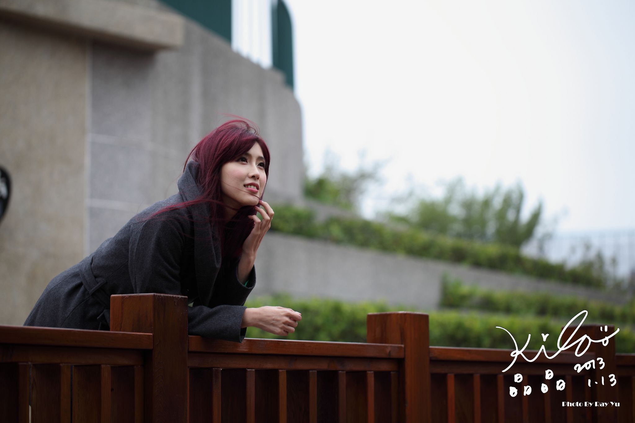 Kila晶晶/金允乔《街拍冬季风衣系列》-图68