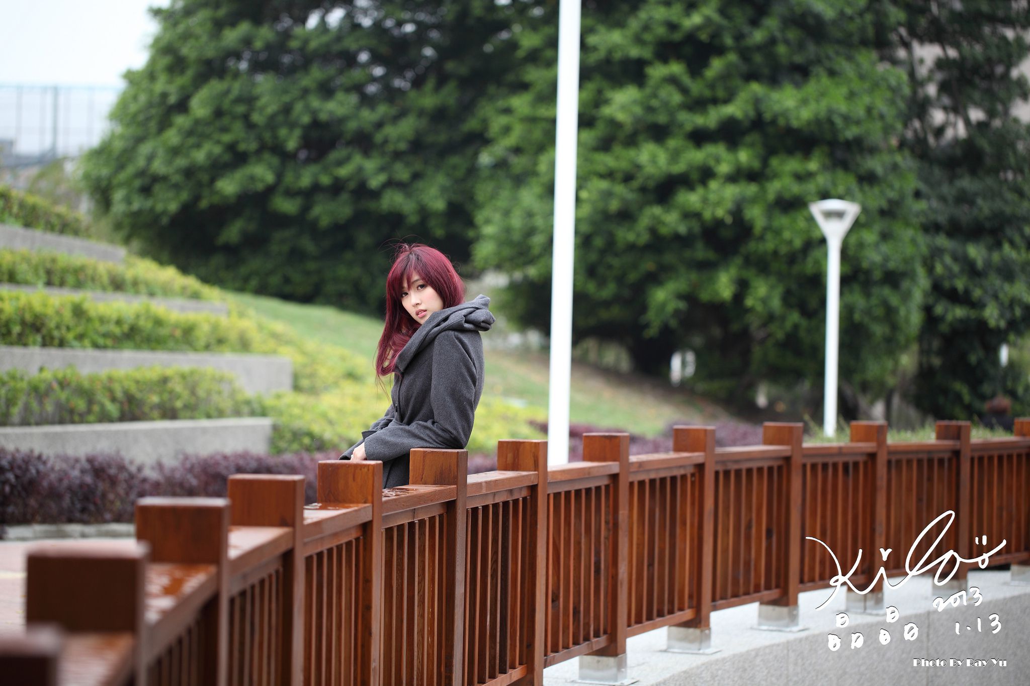 Kila晶晶/金允乔《街拍冬季风衣系列》-图72