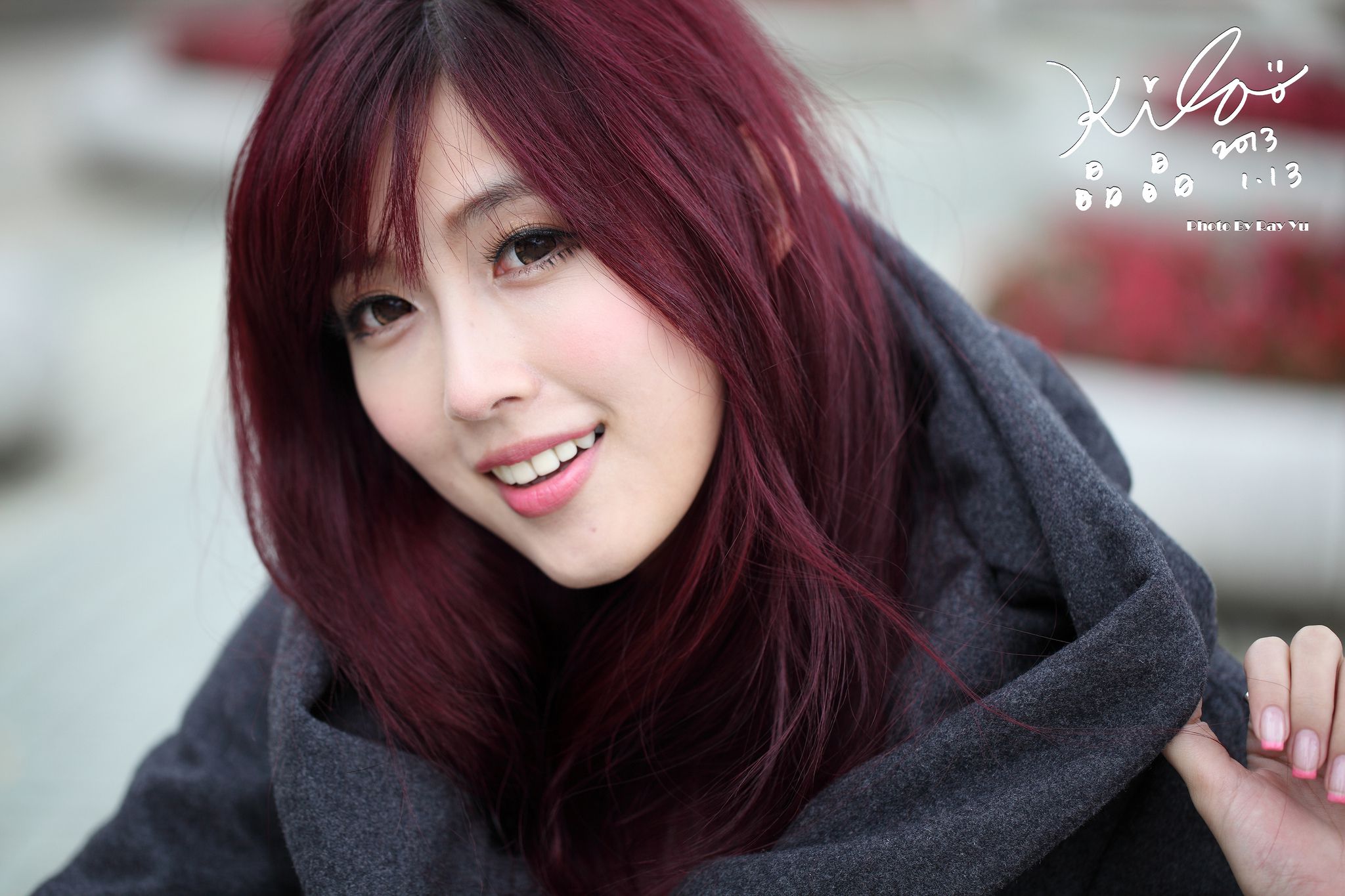 Kila晶晶/金允乔《街拍冬季风衣系列》-图77