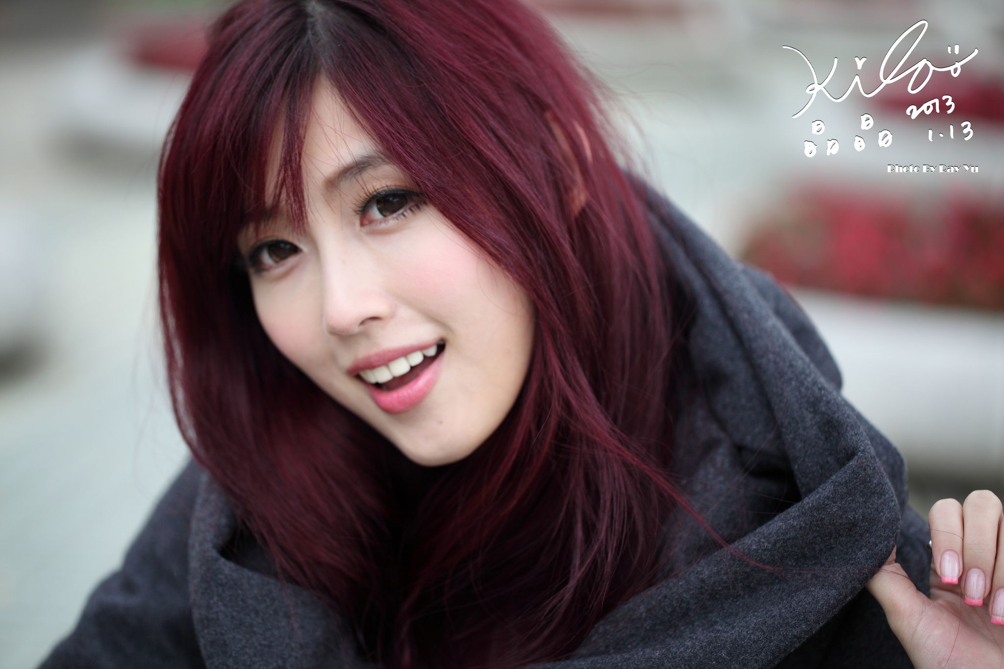 Kila晶晶/金允乔《街拍冬季风衣系列》-图78