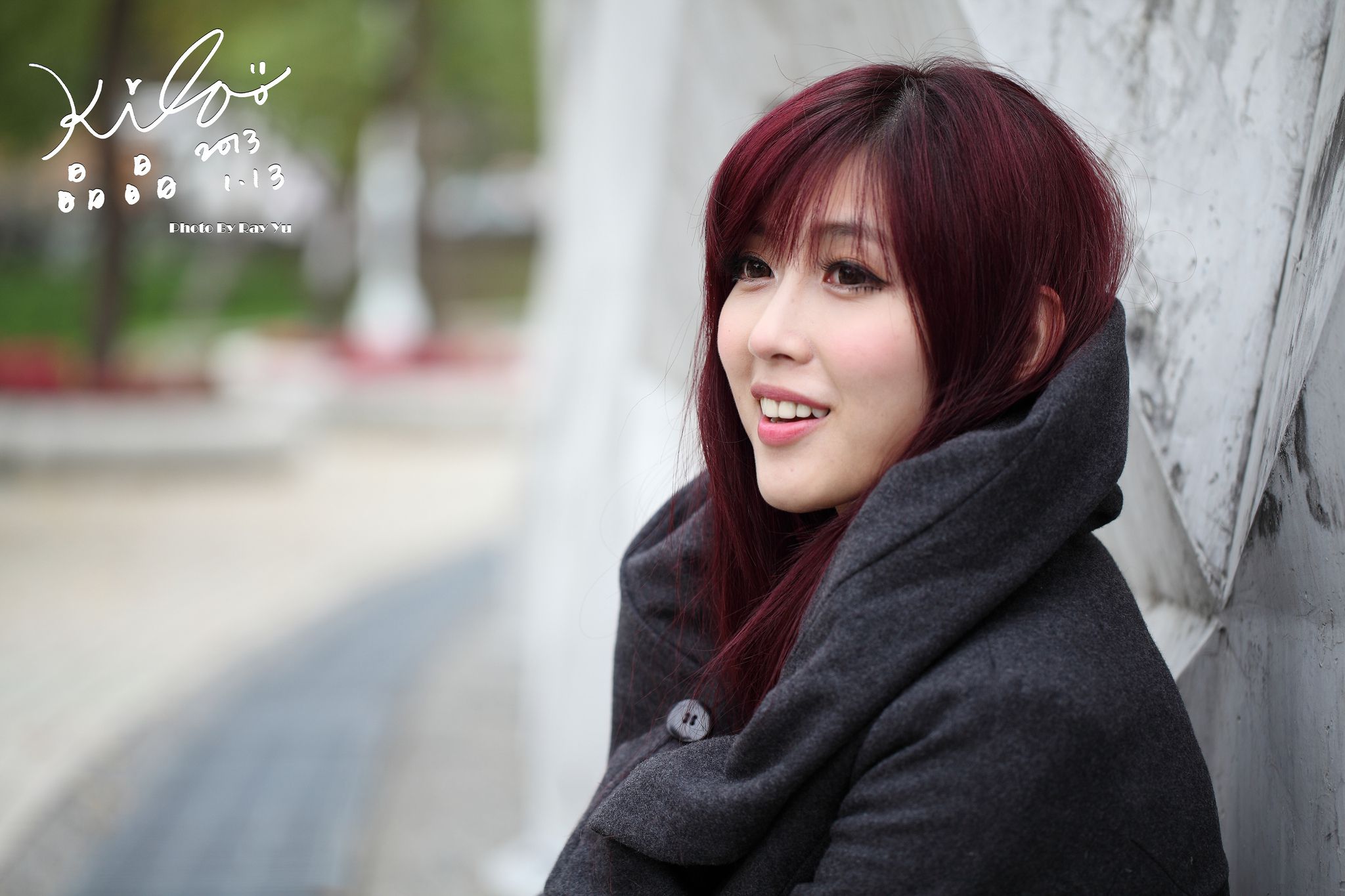 Kila晶晶/金允乔《街拍冬季风衣系列》-图87