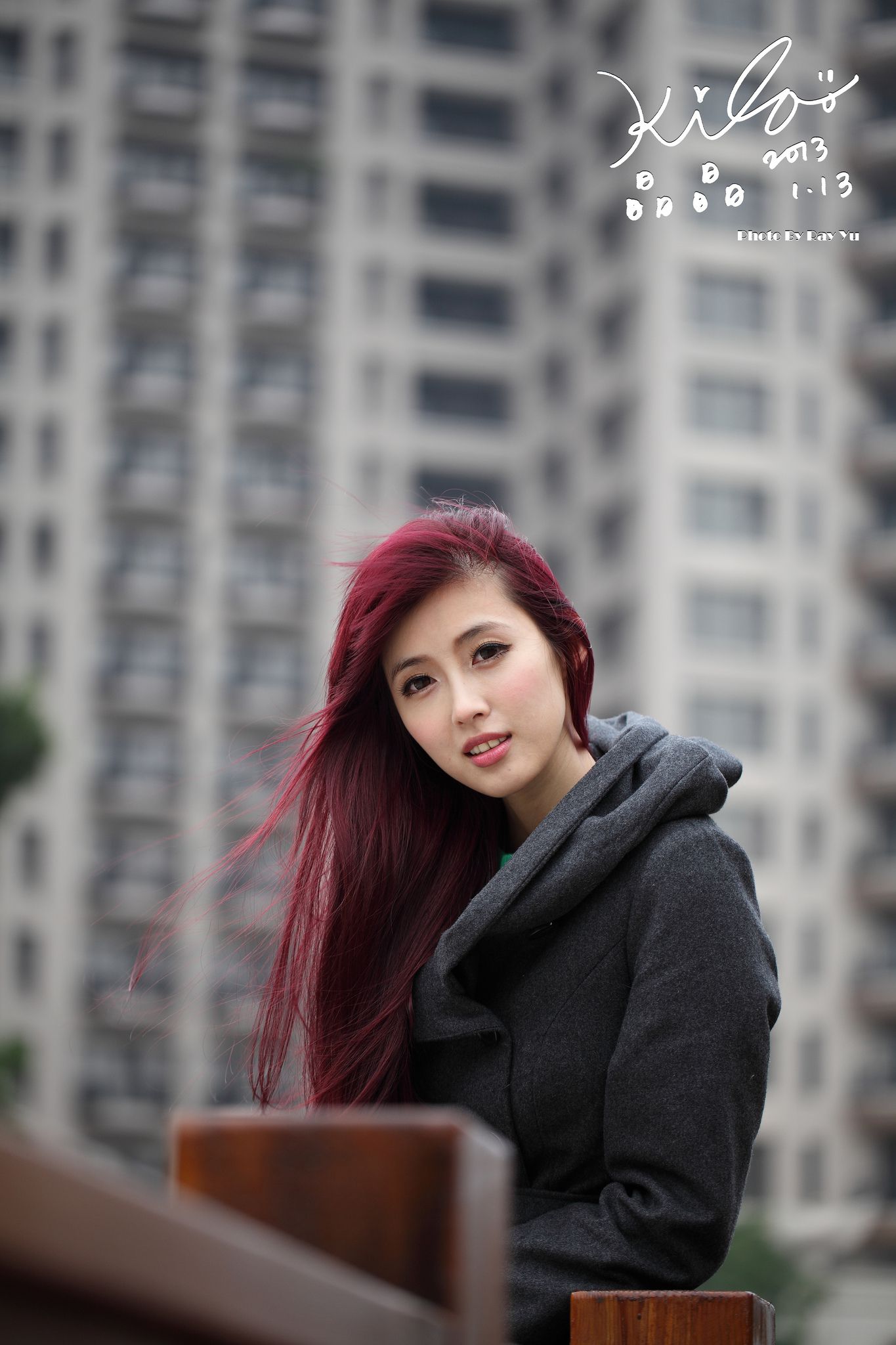 Kila晶晶/金允乔《街拍冬季风衣系列》-图8