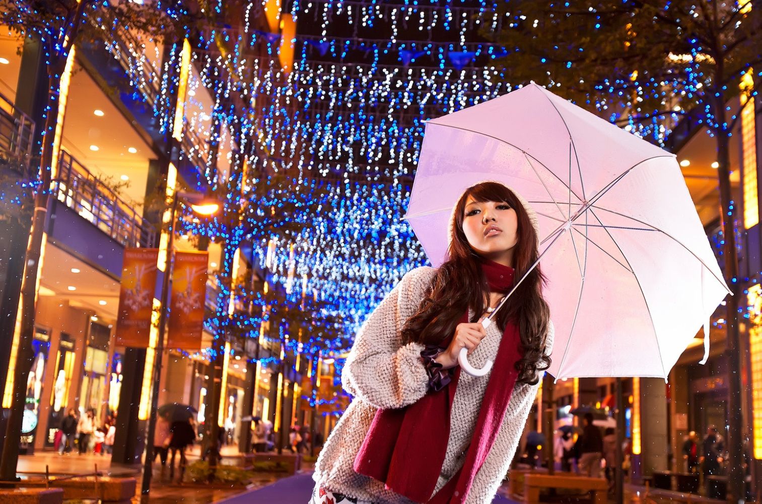 台湾模特Jill/陈玮廷《西門町的夜》-图0