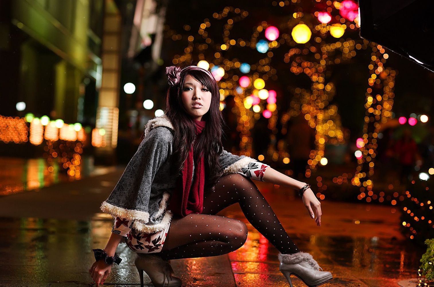 台湾模特Jill/陈玮廷《西門町的夜》-图15