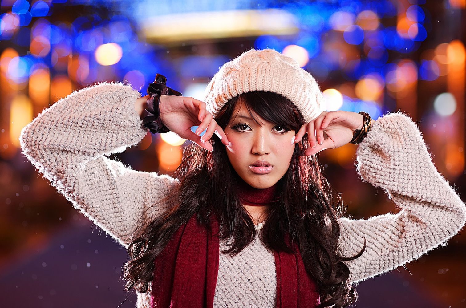 台湾模特Jill/陈玮廷《西門町的夜》-图1