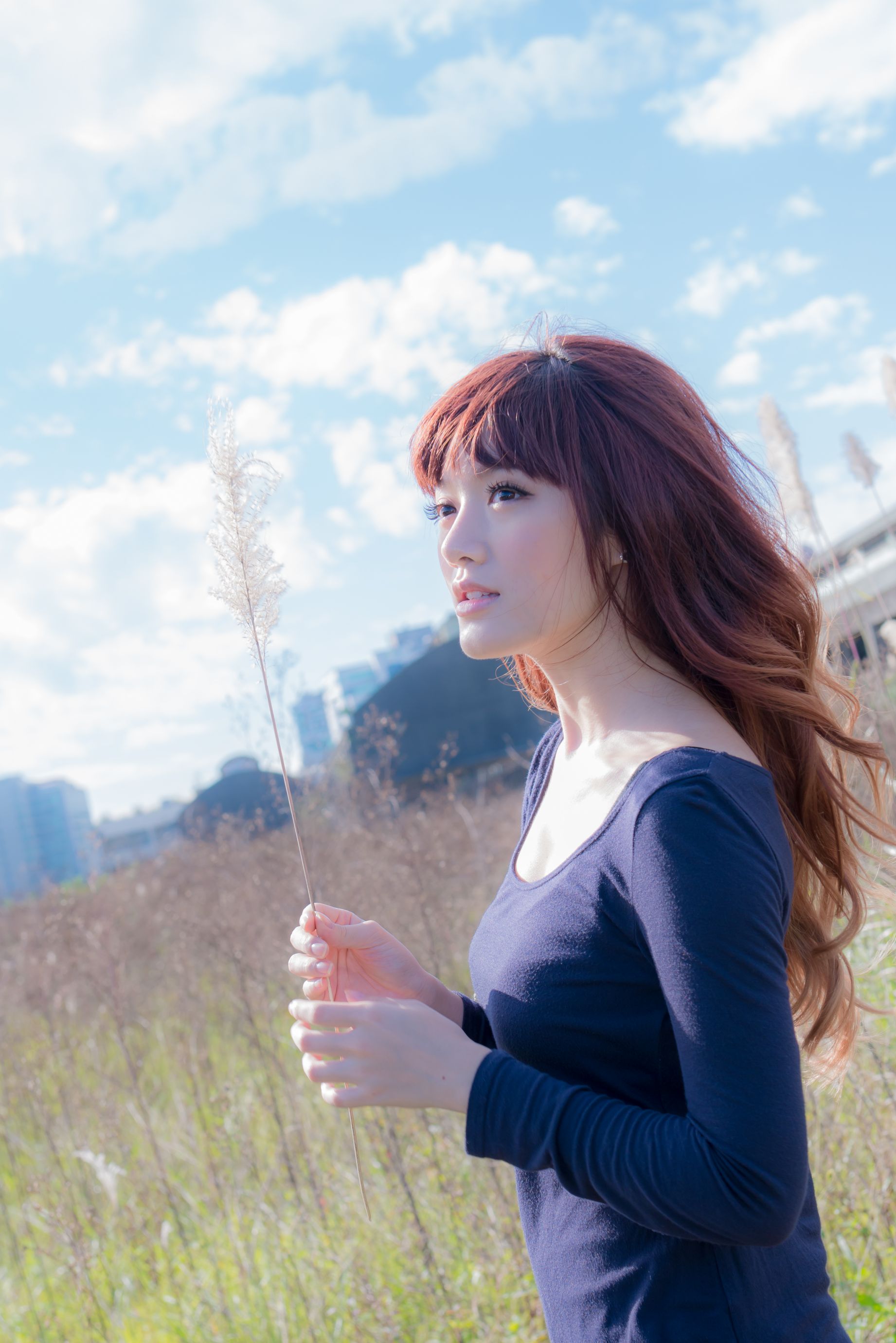 台湾正妹林岗怡Didy《废墟车站唯美外拍》-图18