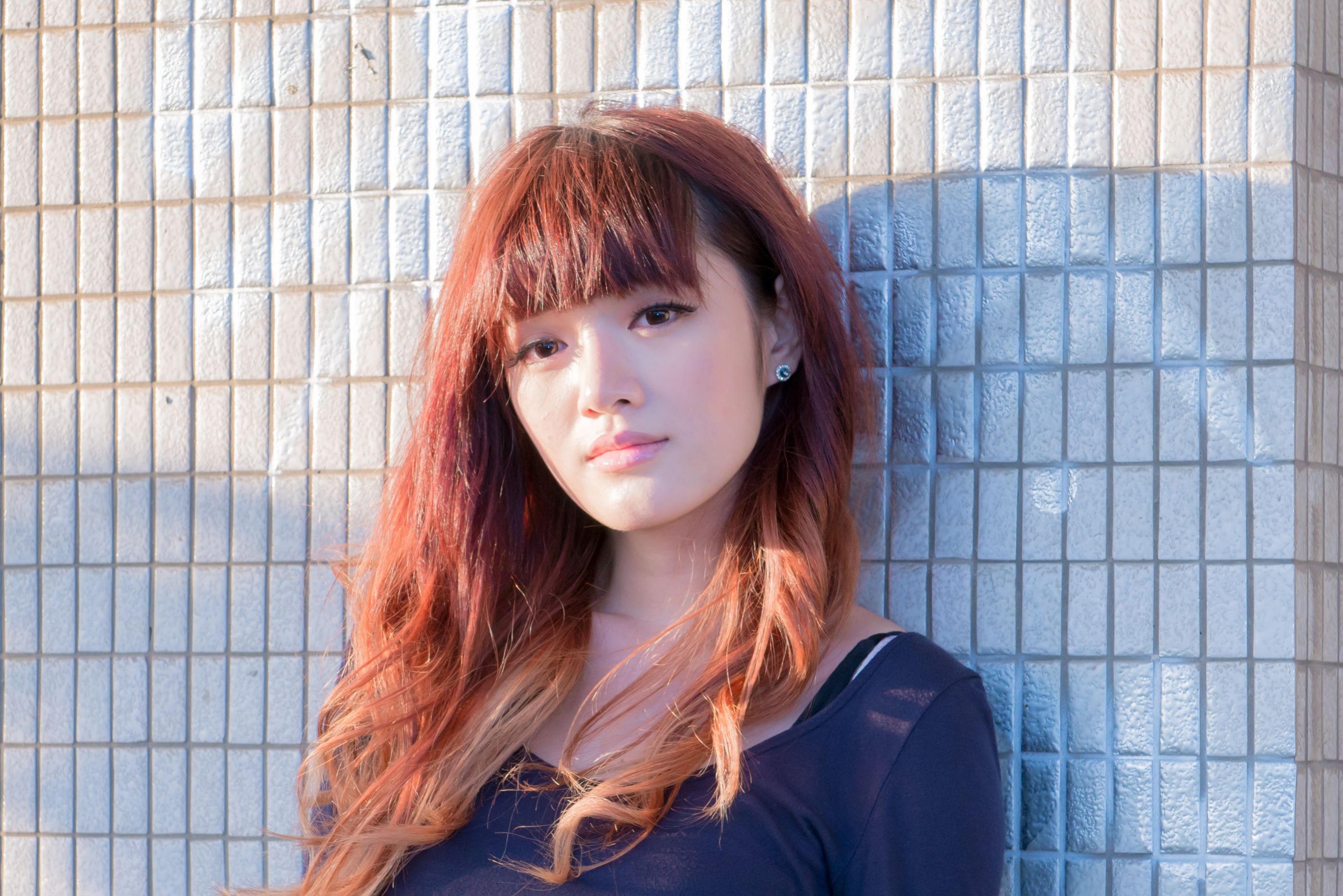 台湾正妹林岗怡Didy《废墟车站唯美外拍》-图34