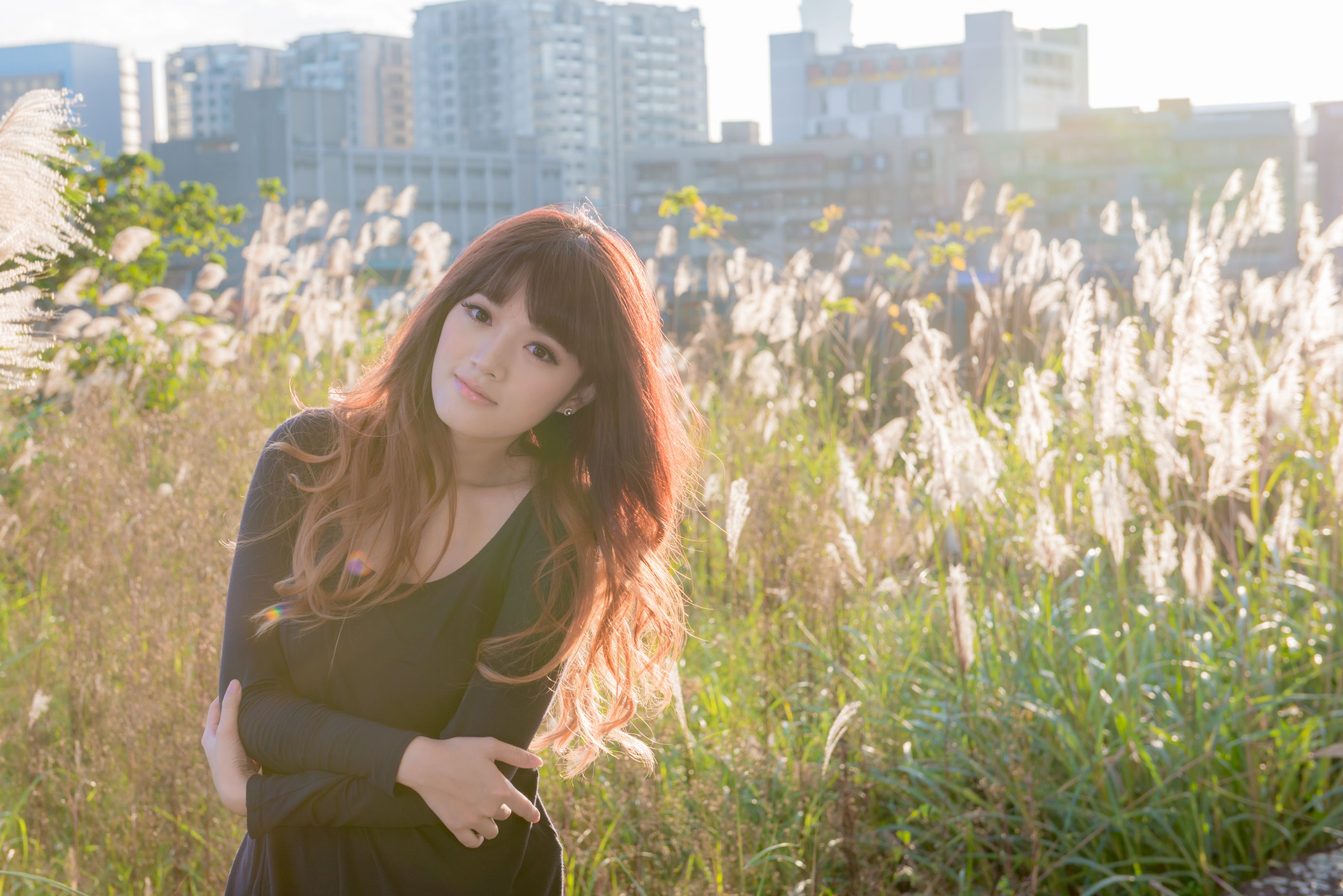 台湾正妹林岗怡Didy《废墟车站唯美外拍》-图52