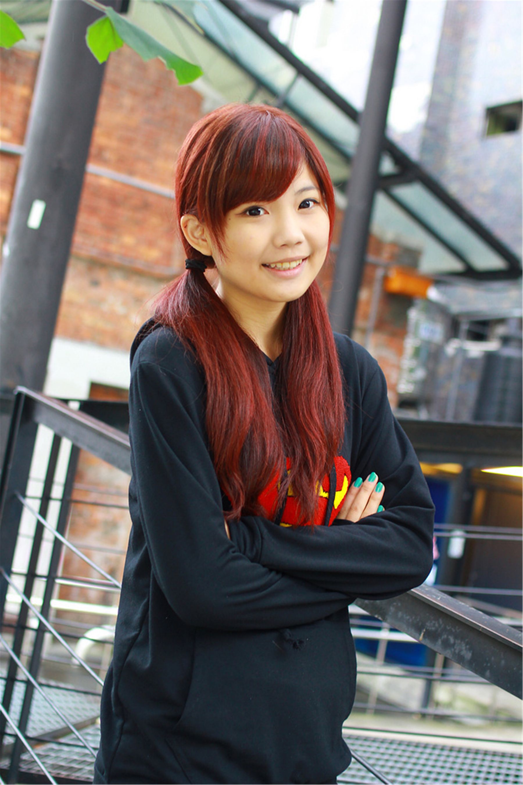 台湾美少女小静《電影公園外拍》-图0