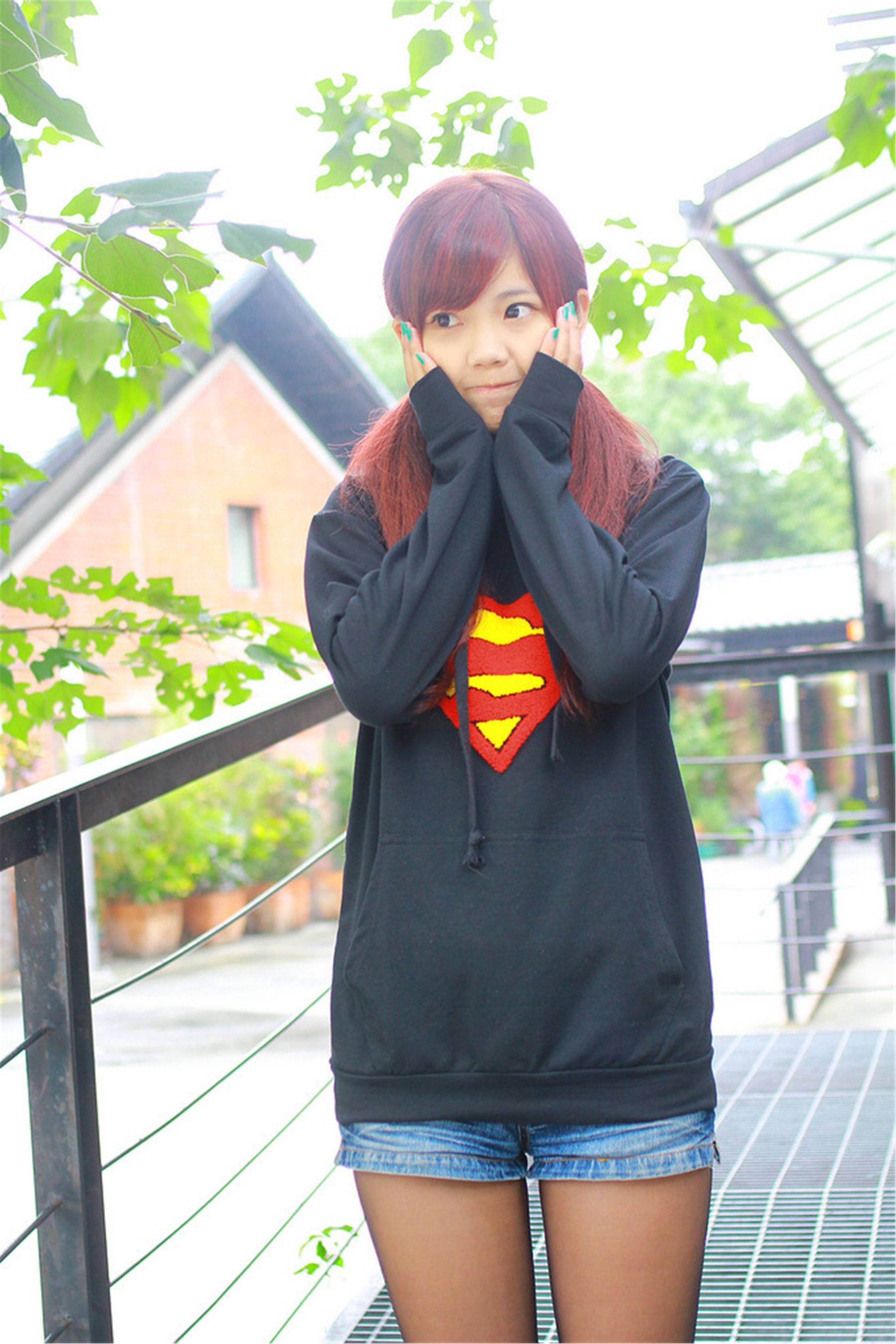 台湾美少女小静《電影公園外拍》-图22