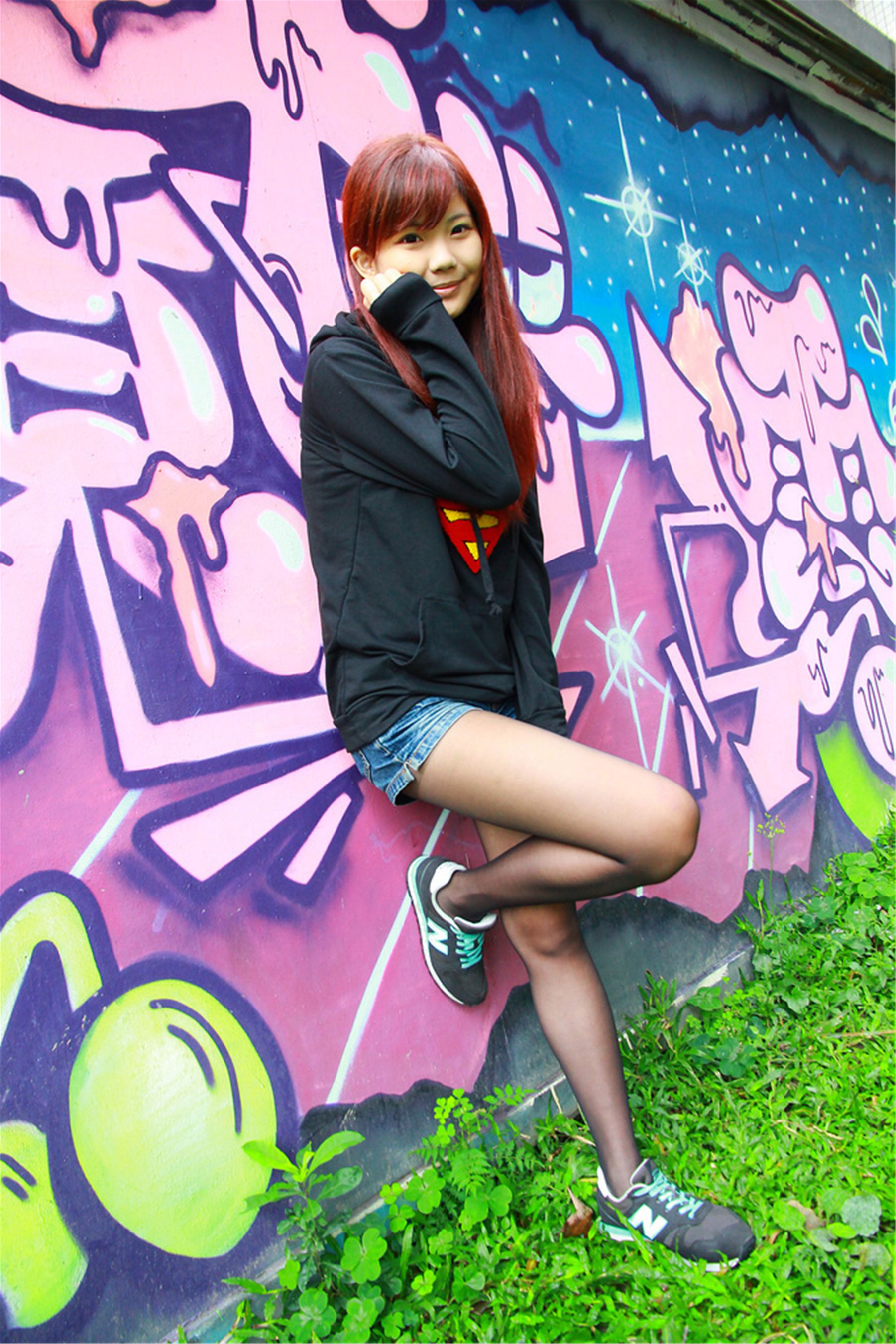 台湾美少女小静《電影公園外拍》-图24